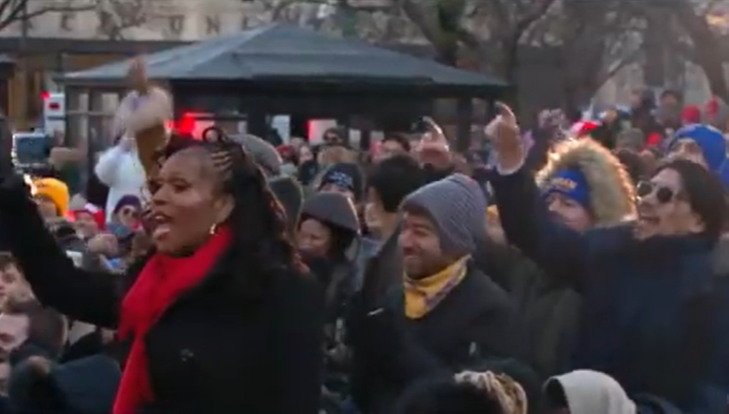 IDIOTS: Zohran Mamdani Supporters Chant ‘Tax the Rich’ as Bernie ‘Three Houses’ Sanders Speaks (VIDEO) – 
As Bernie Sanders was speaking at Zohran Mamdani’s inauguration on Thursday, a number of people in the crowd broke into a chant of ‘tax the rich.’ The stupidity on display here is appalling.
The post IDIOTS: Zohran Mamdani Supporters Chant ‘Tax the Rich’ as Bernie ‘Three Houses’ Sanders Speaks (VIDEO) appeared first on The Gateway Pundit.