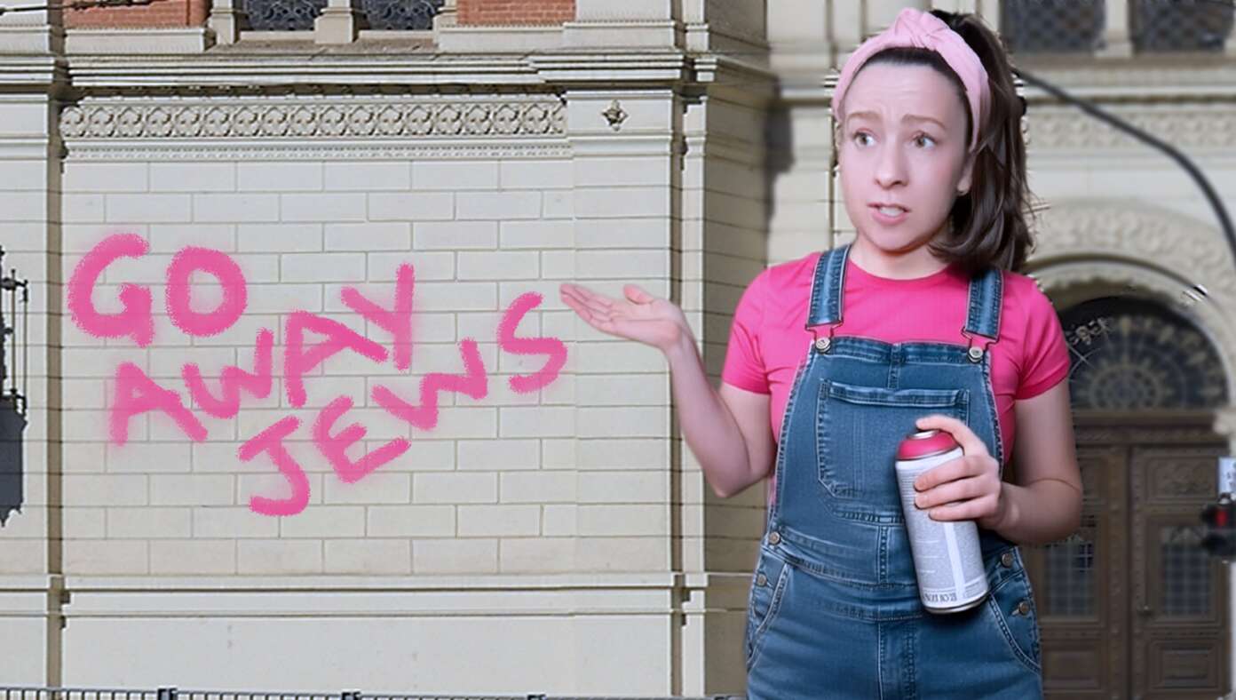 Ms. Rachel Apologizes For Accidentally Spray-Painting ‘Go Away Jews’ On A Synagogue #BabylonBee – NEW YORK, NY — The woman behind YouTube’s most popular and beloved educational content for children found herself in hot water, as Ms. Rachel issued a public apology for accidentally spray-painting "GO AWAY JEWS" on a synagogue. Ms. Rachel Apologizes For Accidentally Spray-Painting ‘Go Away Jews’ On A Synagogue #BabylonBee – NEW YORK, NY — The woman behind YouTube’s most popular and beloved educational content for children found herself in hot water, as Ms. Rachel issued a public apology for accidentally spray-painting "GO AWAY JEWS" on a synagogue.