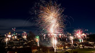 Picture of the day





New Year’s fireworks over the Swabian village Eberhardzell near Biberach an der Riss. Today is New Year’s Day.
 #ImageOfTheDay