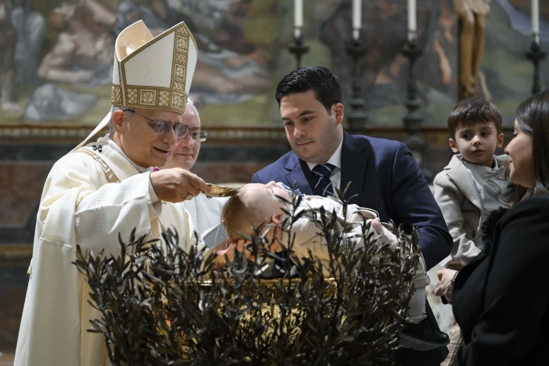 Pope Leo XIV baptizes 20 infants in Sistine Chapel, tells parents faith is ‘more than necessary’ – #Catholic – 
 
 Pope Leo XIV baptizes a child in the Sistine Chapel at the Vatican on the Feast of the Baptism of the Lord, January 11, 2026. / Vatican Media

Vatican City, Jan 11, 2026 / 09:00 am (CNA).
Pope Leo XIV baptized 20 infants, the children of Vatican employees, during Mass in the Sistine Chapel on Sunday for the Feast of the Baptism of the Lord.In his homily, the pope urged parents to see faith as essential for their children’s lives, comparing it to the basic care no newborn can do without.“When we know that something good is essential, we immediately seek it for those we love,” he said. “Who among us, in fact, would leave newborns without clothes or without nourishment, waiting for them to choose when they are grown how to dress and what to eat?”“Dear friends, if food and clothing are necessary to live, faith is more than necessary, because with God life finds salvation,” the pope said.Baptism as God’s closenessReflecting on the Gospel account of Jesus’ baptism, Leo said the Lord chooses to be found where people least expect him — “the Holy One among sinners” — drawing near without keeping distance. He pointed to Jesus’ reply to John the Baptist: “Let it be so now, for it is proper for us to fulfill all righteousness,” explaining that God’s “righteousness” is his saving action, by which the Father makes humanity righteous through Christ.The pope described Jesus’ baptism in the Jordan as a sign renewed with deeper meaning — “death and resurrection, forgiveness and communion” — and said the sacrament celebrated for the infants is rooted in God’s love.“The children you now hold in your arms are transformed into new creatures,” Leo told parents. “Just as from you, their parents, they have received life, so now they receive the meaning for living it: faith.”A word to mothers and fathersLeo emphasized the role of parents as the first witnesses and educators of faith, saying God’s provident love becomes visible on earth through mothers and fathers who ask for faith for their children.He also noted the changing seasons of family life: “Certainly, the day will come when they will become heavy to hold in your arms; and the day will also come when they will be the ones to support you.”The pope prayed that the sacrament would strengthen families in lasting love: “May baptism, which unites us in the one family of the Church, sanctify all your families at all times, giving strength and constancy to the affection that unites you.”The signs of baptismTurning to the rites themselves, Leo explained the meaning of baptism’s symbols: “The water of the font is the washing in the Spirit, which purifies from every sin; the white garment is the new robe that God the Father gives us for the eternal feast of his Kingdom; the candle lit from the paschal candle is the light of the risen Christ, which illumines our path.”“I wish you to continue it with joy throughout the year that has just begun and for your whole life, certain that the Lord will always accompany your steps,” he said.The baptism of children of Vatican employees is a tradition begun in 1981 by St. John Paul II. The first ceremonies were held in the Pauline Chapel, and since 1983 the annual celebration has taken place in the Sistine Chapel.This story was first published by ACI Prensa, CNA’s Spanish-language news partner. It has been translated and adapted by CNA.