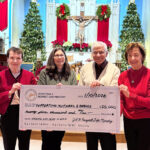 Respect Life Ministry makes donation to maternity home, shelter in Newton #Catholic – Members of the John Paul II Respect Life Ministry, representing five parishes in the Paterson Diocese in New Jersey, recently donated ,000 to Good Counsel Homes and Birth Haven in Newton. The donation was the result of the ministry’s participation in the bi-annual Baby Bottle Boomerang and additional fundraising efforts.
Pictured at St. Mary’s Church in Denville, N.J. &nbsp;are (from left) Margaret Sullivan, St. Mary’s; Beth Gillespie, St. Catherine of Siena Parish, Mountain Lakes, N.J.; Carmen Liuzza, St. Clement the Martyr Parish, Rockaway, N.J.; and Carol McGotty, St. Cecilia Parish, Rockaway, N.J. Not pictured is JoAnn Daly, Sacred Heart of Jesus Parish, Rockaway.

Click here to subscribe to our weekly newsletter.