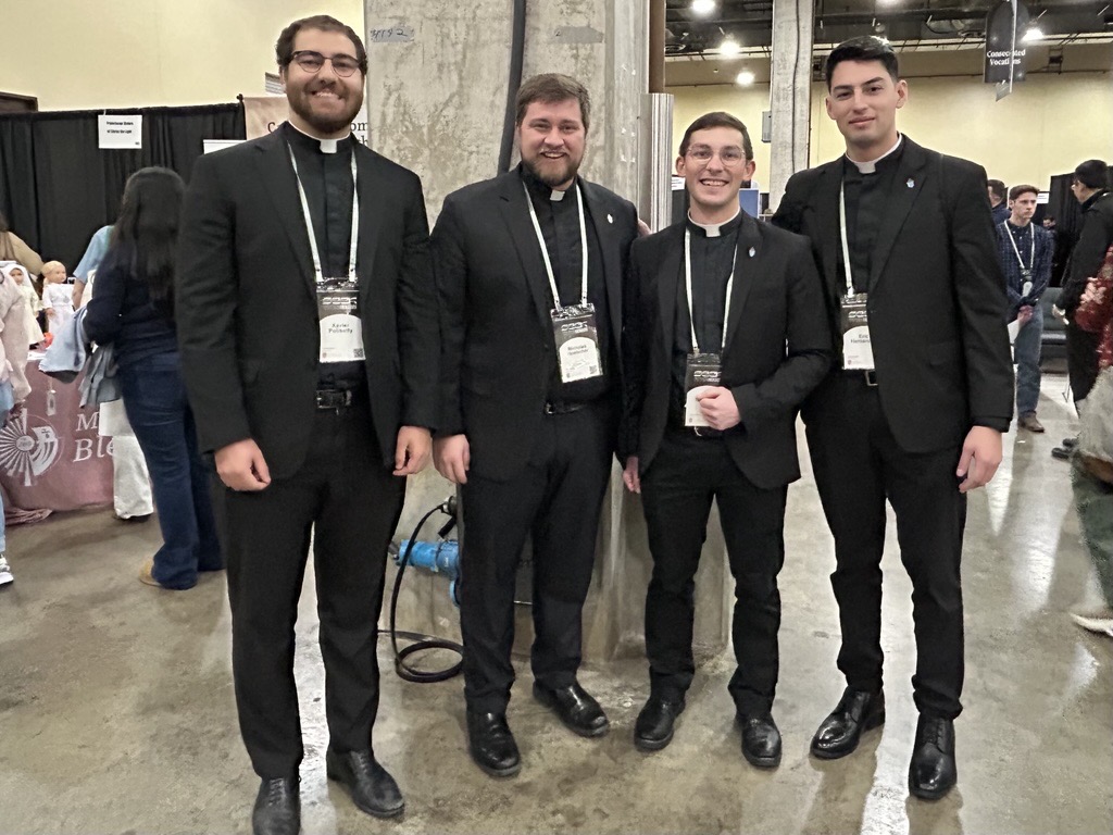 Seminarian says ‘God will give you the grace to say yes’ – #Catholic – 
 
 Xavier Polisetty, a seminarian for the Diocese of Fort Worth from Grapevine, Texas, attends SEEK 2026 on Jan. 2, 2026. | Credit: Amira Abuzeid/CNA

Jan 3, 2026 / 12:26 pm (CNA).
Xavier Polisetty, 25, a seminarian from Texas, encouraged men considering the priesthood to trust that God will give the grace to continue.“I always felt the call at the back of my heart. It never went away,” he said with a smile.Hundreds of seminarians are attending the SEEK 2026 conference being held in Grapevine, Texas, this week with thousands of other young Catholics from around the country.As a child, “I played Mass like a lot of other Catholic boys,” said Polisetty, who grew up in Grapevine. He also noticed that his parents, whose faith he described as devout, admired the priests they knew, and he felt from the beginning that he wanted to be one of them.While studying computer science at Texas A&M University, he participated in several ministries through St. Mary’s Catholic Center, including a weekend retreat called Aggie Awakening, which he said emphasized the importance of having a relationship with Christ. He said he also made several good friendships where a relationship with Christ was at the core.After graduating in 2022, he entered seminary at The Catholic University of America in Washington, D.C., and is halfway through his seven years of seminary training.Polisetty said he was inspired by Father David Michael Moses’ words on the first night of the conference: “Being a priest means that you are so close to Jesus Christ, when you say, at Mass, ‘This is my body,’ Jesus makes it become his body,” Moses said. “When a person walks into confession, when you say ‘I absolve you,’ you are so close to Jesus you speak for him.”Father David Michael Moses addresses SEEK 2026 in Texas on Jan. 2, 2026. | Credit: Amira Abuzeid/CNAPolisetty said he is sure he is called to the priesthood but does experience doubts “almost on a weekly basis. When I watch movies, or look at stories of people doing great things in business or in family life, it’s easy to be tempted.”He said he dated a young woman in college with whom “there were miscommunications. It was hard.”But, he continued: “That’s where the gift of God’s grace comes in.”“God has used those desires to bring fruit to my ministry even now, and hopefully one day when I am ordained. The experience and empathy my journey has given me; though it’s been difficult at times, but God’s grace, every time; he’s given me the grace to continue.”He encouraged young men to consider the priesthood even if they struggle with accepting the celibacy aspect. “Everyone has those desires,” he acknowledged. “I have those desires, all my brother seminarians have them. We’re open about them and talk about them.” Seminarians (left to right) Xavier Polisetty, Nicholas Hoelscher, Lane Tschirhart, and Eric Hernandez explore the booths at Mission Way, an exhibition filled with information booths for Catholic ministries, religious orders, and vendors, at SEEK 2026 in Fort Worth, Texas, on Jan. 2, 2026. | Credit: Amira Abuzeid/CNA“It’s a greater gift to give God,” he continued, “to offer up those desires for the sake of a greater good.”“When parents see their newborns, they often say they love more than they ever could have imagined they could. It’s the same thing in the priesthood. Being in environments like this SEEK conference, you see all these Catholics, and it gives me this great love,” he said.“I want to be ordained so I can minister to them. They’re seeking. By being a priest, I can love them in that way. There’s sacrifices involved, but every lifestyle has that,” he said.“Christ on the cross shows that sacrifice is our path to salvation,” Polisetty said. “It’s a great blessing. There are so many reasons to say no, but God will give you the grace to say yes. There will be so many gifts.”