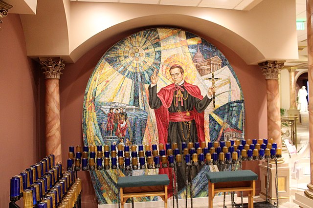 St. John Neumann, promoter of Catholic education in the U.S., is celebrated today #Catholic 
 
 The National Shrine of St. John Neumann at St. Peter the Apostle Church in Philadelphia. | Credit: Farragutful, CC BY-SA 4.0, via Wikimedia Commons

Jan 5, 2026 / 04:00 am (CNA).
Every Jan. 5 the Church celebrates the feast of St. John Neumann, Redemptorist missionary, fourth bishop of the city of Philadelphia, and organizer of the first Catholic education network in the U.S.John Nepomucene Neumann was born in Bohemia, now the Czech Republic, in 1811. He attended school in Budweis and years later, in 1831, entered the seminary in that same city. Upon completing his preparation for the priesthood, he presented himself to his diocese but suffered an unexpected setback. The local bishop had fallen ill and priestly ordinations in his diocese were suspended until further notice.Neumann, eager to serve the Lord, wrote letters to the bishops of the neighboring dioceses, but none of them wanted to accept him. Despite the obstacles, the saint was not discouraged.To earn his living, he went to work in a factory where he met a few Americans from whom he learned some English. Later, he contacted some bishops in the United States. Neumann had a missionary soul and was ready to move to America.Priest and missionary in North AmericaThe archbishop of New York agreed to receive and ordain Neumann, so he left his family and friends to embark on the adventure of proclaiming the Lord in a distant land. After being ordained in the U.S., Neumann joined 36 other priests who were to assist the almost 200,000 Catholics living in the U.S. at the time.The newly ordained was entrusted with the administration of a parish. The first pastoral difficulty he faced was the vast territory entrusted to him: His parish stretched from Ontario, Canada, to Pennsylvania.Given the immense need, Neumann spent most of his time visiting villages and towns. He had to cross inhospitable territories, walk long distances in extreme cold and sweltering heat, and trek high mountains and majestic landscapes — all in order to watch over his flock and to assist those in need.These were long years of providing catechesis, administering the sacraments, and celebrating the Eucharist. It was common to see Neumann preach both in churches and in abandoned huts. He even preached outside taverns, refuges for impenitent souls.Neumann often had to celebrate Mass in dining rooms and kitchens.RedemptoristWith time and continued difficulties, the missionary priest discovered the need for the support of a religious community. He knew the Redemptorists well so he applied to join the Congregation of the Most Holy Redeemer. When the time came, he took his vows at the congregation’s house in Baltimore in 1842.Neumann was noted for his piety and kindness as well as his versatility in understanding and accompanying his parishioners, most of whom were European immigrants. Neumann knew up to six languages, so it was not difficult for him to communicate with Catholics who did not speak English well.In 1847, he was appointed visitator of the Redemptorists in the United States. At the end of his service, the Redemptorists were ready to form an autonomous “province or religious province,” which became a reality in 1850.Promoter of Catholic education in the U.S.Neumann was then ordained bishop of Philadelphia, and from that city he organized the diocesan system of Catholic schools, becoming a great promoter of religious education in the country. He also founded the congregation of the Sisters of the Third Order of St. Francis, dedicated to teaching in schools, and was the promoter of the construction of more than 80 churches throughout the country.Neumann was a simple man, short in stature and reportedly good-natured. Although he never had robust health, he carried out great pastoral and literary activity. He wrote many articles in magazines and newspapers, and published two catechisms and a history of the Bible for schoolchildren.Once, in one of his articles, he wrote: “I have never regretted having dedicated myself to the mission in America.”On Jan. 5, 1860, when he was just 48 years old, he suddenly collapsed in the street and went home to the Lord. He was beatified in 1963 and canonized in 1977 by Pope Paul VI.This story was first published by ACI Prensa, CNA’s Spanish-language news partner. It has been translated and adapted by CNA.