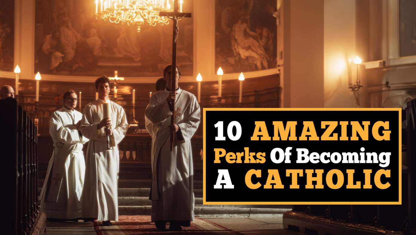 10 Amazing Perks Of Becoming A Catholic #BabylonBee – There may be a bias toward Protestantism here, but being Catholic has its perks, too (reportedly). A delegation from The Babylon Bee flew out to Rome to meet with the College of Cardinals to find out the best reasons to be Catholic.