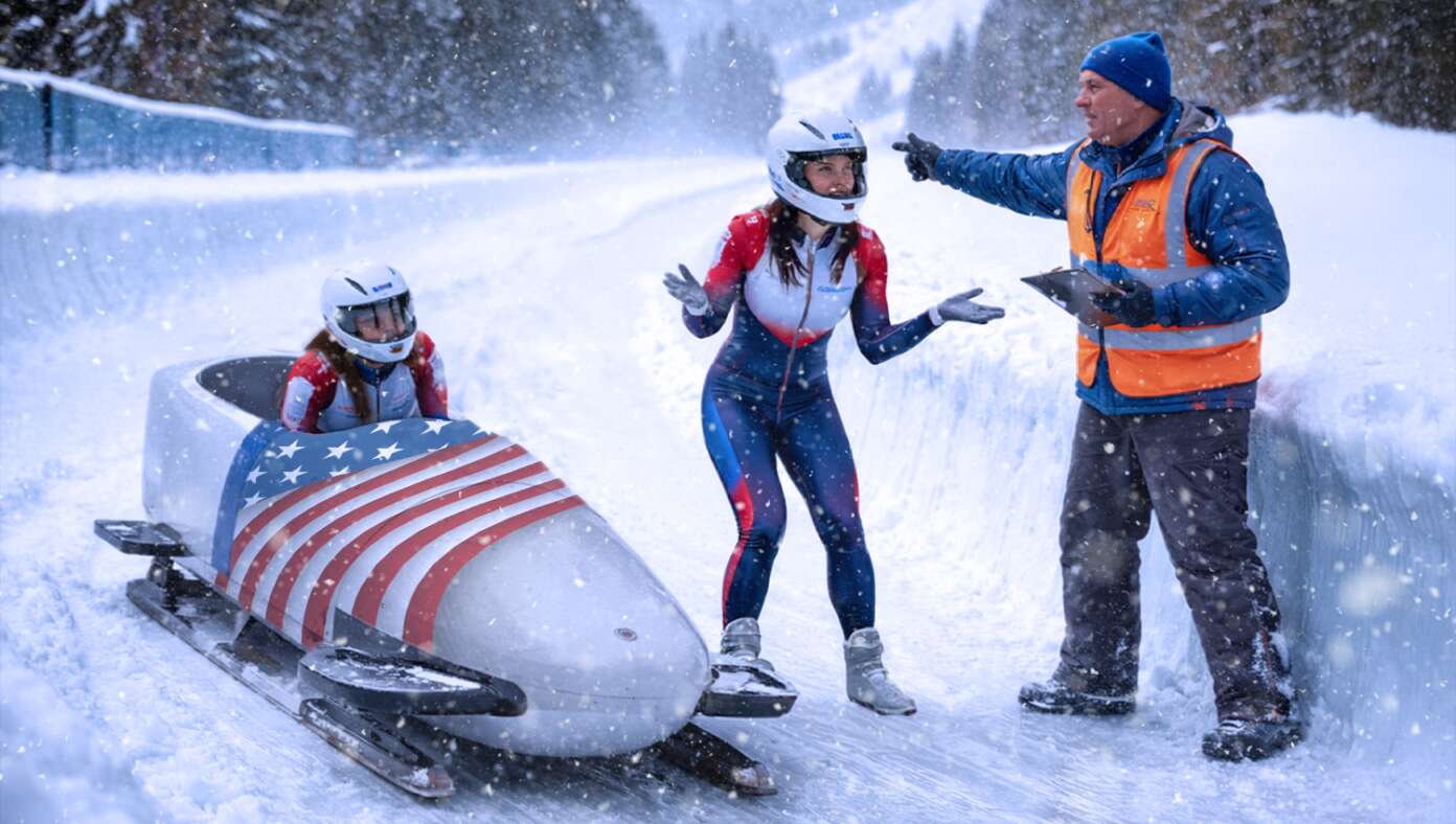 American Women’s Bobsled Team Comes In Last After Stopping To Ask For Directions #BabylonBee – CORTINA D’AMPEZZO — The gold medal hopes of one pair of U.S. athletes were dashed this week, as the American women’s bobsled team came in last place after stopping to ask for directions.