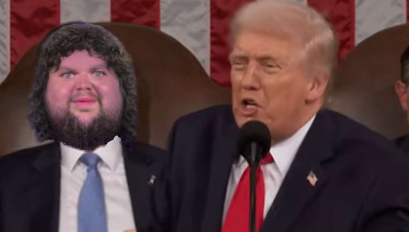 Congress Wondering Who That Stunning Man Is Behind Trump #BabylonBee –