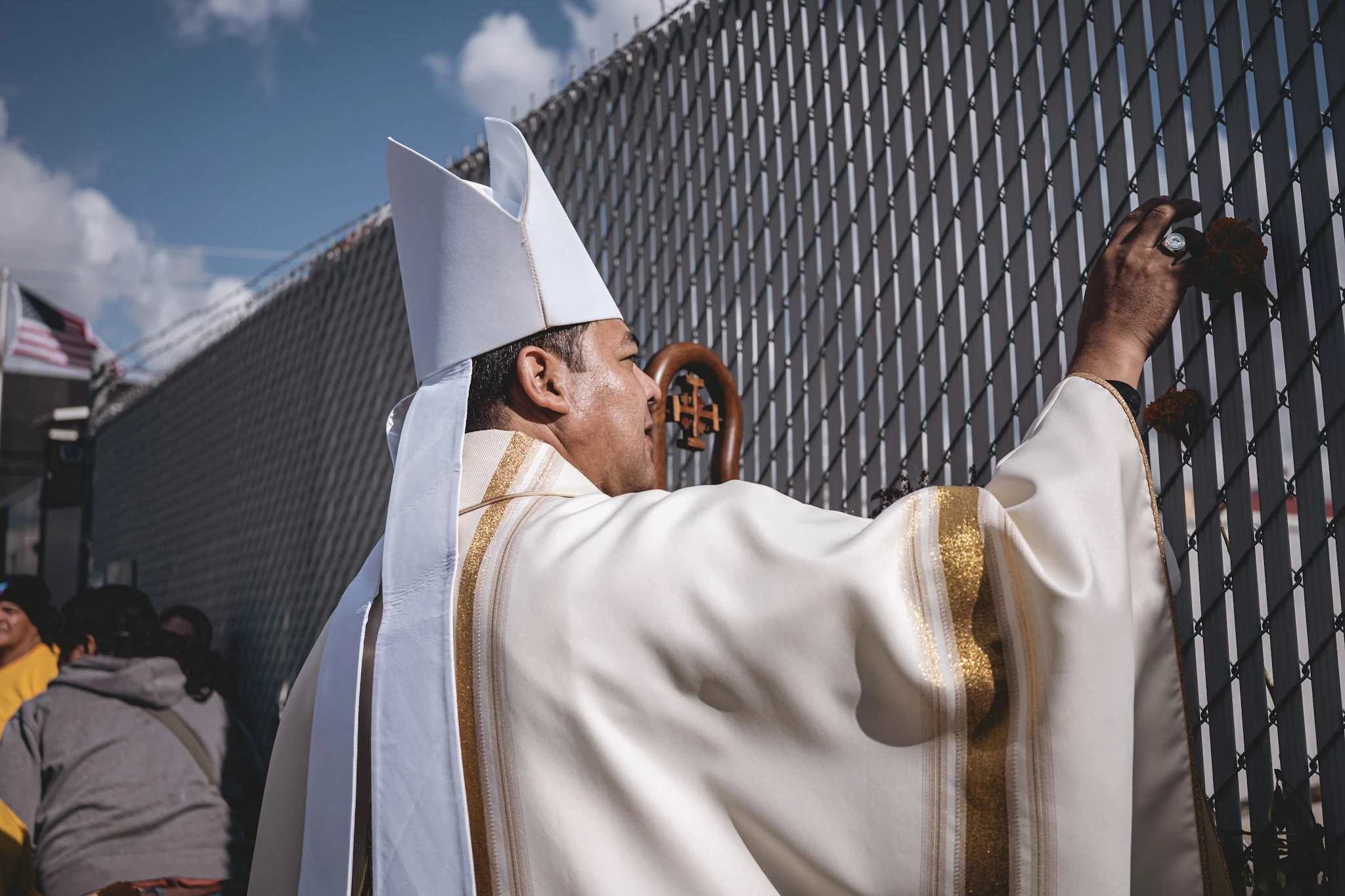 ICE must allow Communion, distribution of ashes at Illinois processing facility, judge says #Catholic The Immigration and Customs Enforcement (ICE) facility in Broadview, Illinois, must accommodate Catholic clergy who wish to provide detainees with ashes and Communion on Ash Wednesday, Feb. 18, according to a federal court ruling.Judge Robert W. Gettleman issued the Feb. 12 order in favor of the Coalition for Spiritual and Public Leadership (CSPL), a nonprofit that helps facilitate Catholic services at ICE facilities among other initiatives. Its mission is rooted in liberation theology and focused on economic, environmental, racial, and social justice.The Department of Homeland Security (DHS), which operates ICE, denied repeated requests to administer the sacraments at the Broadview facility, including when clergy sought to bring Communion and pastoral care to immigration detainees on Christmas.“The whole world has seen the injustices of our federal immigration system,” Father Leandro Fossá, CS, a member of the CSPL Clergy Council, said in a statement.“We are eager to see how the federal government responds to the injunction and restores the fundamental religious rights of people in detention to receive pastoral visits, rights that had been honored previously,” he said.The order states that the government has substantially burdened the religious exercise of the clergy and that there is no compelling government interest to justify that burden. The judge cited the Religious Freedom Restoration Act.“Allowing plaintiffs to provide pastoral care to migrants and detainees will improve the condition of those detained at Broadview,” the judge’s order states. The judge ordered the government to permit ashes and Communion for Ash Wednesday and to coordinate with CSPL to establish an appropriate safety and security protocol. The order directs them to also meet and confer about future religious ministry at the facility.Father Dan Hartnett, SJ, a member of the CSPL Clergy Council, expressed hope that this ruling will set a trend.“The collective voices and faithful witness of Catholics and Christians in Chicago and across the country are making an impact,” he said. “As Lent begins, we pray this ruling restores religious freedom for those detained and moves our country closer to justice in honoring the dignity of all migrants.”Pope Leo XIV said in November 2025 the spiritual rights of migrants in detention must be considered.According to an CSPL statement, the nonprofit is awaiting a response from ICE about coordinating the Ash Wednesday services. Both priests and religious sisters are expected to visit the Broadview facility.Neither ICE nor DHS immediately responded to a request for comment.
 
 Auxiliary Bishop Jose María García-Maldonado attempts to visit detainees at the Broadview, Illinois, immigration facility and was not admitted Nov. 1, 2025. | Credit: Bryan Sebastian, courtesy of Coalition for Spiritual and Public Leadership
 
 The Broadview facility is an ICE field office used to process detainees before being transferred to a detention center. Although detainees are only meant to be held there for a few hours, with the maximum being 72 hours, some alleged last year that they were held there for several days and even up to one week.A large outdoor Mass with Scalabrinian Missionaries is set for Ash Wednesday at Our Lady of Mount Carmel Catholic Church in Melrose Park, led by Cardinal Blase J. Cupich of the Archdiocese of Chicago. It will be followed by a procession through the Melrose Park community as participants say the rosary and sing as a sign of the Church’s presence and solidarity with immigrant families.