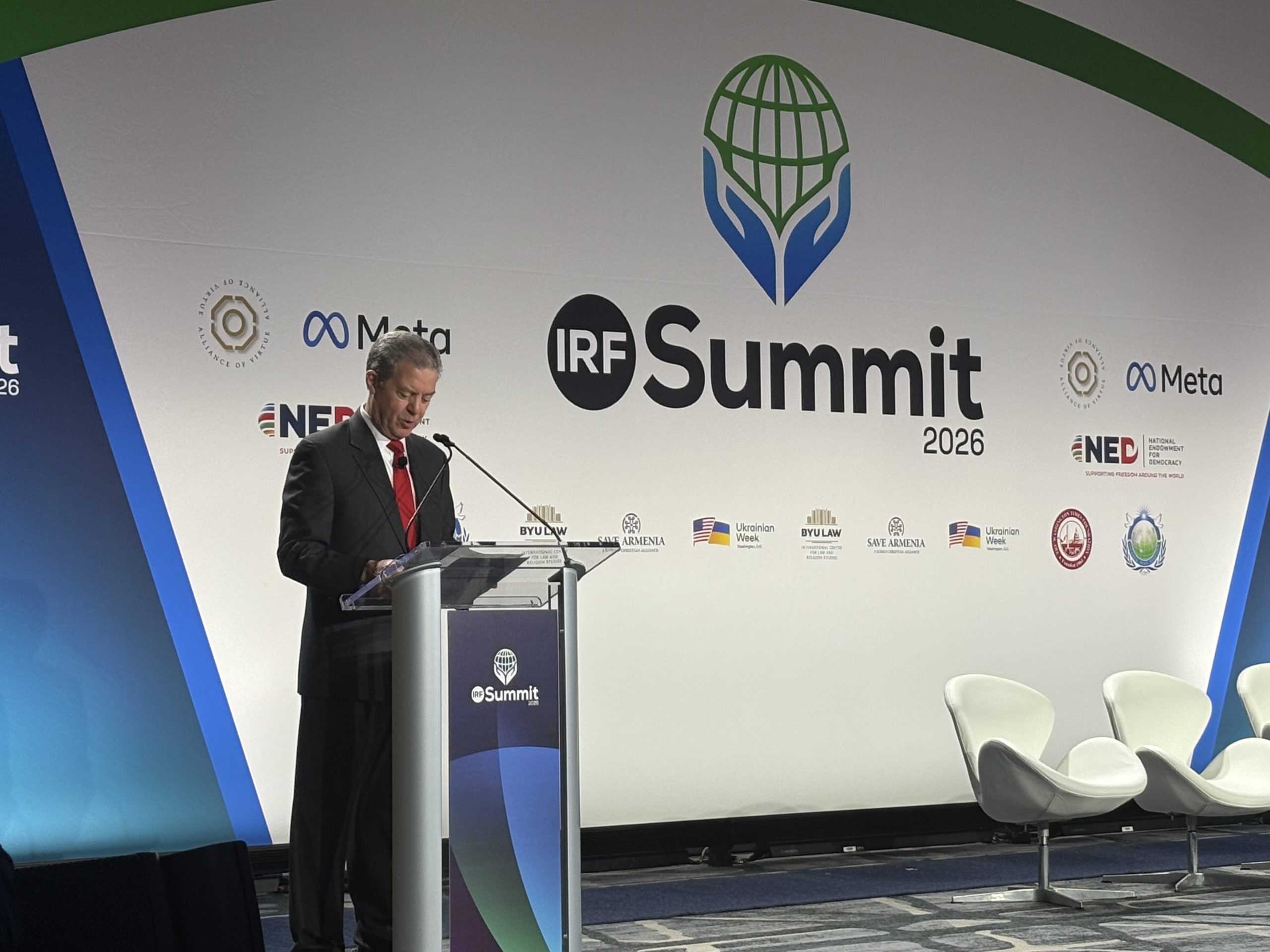 International Religious Freedom Summit co-chairs assess current state of global religious liberty – #Catholic – 2026 International Religious Freedom (IRF) Summit co-chairs Sam Brownback and Katrina Lantos Swett offered a fresh assessment of the current state of global religious liberty and the movement’s growth.The IRF Summit, which concluded in Washington, D.C., on Tuesday, is a broad coalition of religious and human rights groups that advocate for religious freedom for all people across the globe. Co-chair Brownback previously served as ambassador at large for international religious freedom during the first Trump administration and Lantos Swett is president of the Lantos Foundation for Human Rights and Justice and a former chair of the United States Commission on International Religious Freedom (USCIRF).Assessing the current religious freedom panorama, “we see more countries putting resources into this issue, appointing high-level envoys focused on freedom of religion or belief,” Lantos Swett told EWTN News. “So that’s on the good side of the ledger.”“On the bad side of the ledger, the evidence now is that over 80% of the world’s population live in countries where there is some degree of repression, persecution, and societal and legal imposition on this fundamental human right,” she said.Current concerns right now include what is known as “transnational repression.” She explained: “We increasingly are seeing some of these very bad actors in the world reaching the long hand of violence, threat, intimidation, harassment beyond their national borders.”Lantos Swett detailed China, Iran, and Russia are at the “top of the list” of worst countries when it comes to religious freedom matters.“We’re very concerned about the efforts by the Chinese government to engage in what I would view as a hostile takeover of the Catholic Church by appointing their own bishops and controlling what the Catholic Church is allowed to do in China,” she indicated.There is also present “false propaganda” and even potential issues with artificial intelligence (AI) and how it “will impact for good and for ill, the defense of conscience rights.”Infringement upon religious freedom around the world is “a massive problem,” Brownback said. “It’s probably one of the most abused human rights in the world.”“It happens to all different faiths everywhere. It’s time the world wakes up and pushed us back against this,” Brownback said.Agreeing with Lantos Swett, Brownback said China is “No. 1” when it comes to the worst countries for religious freedom. He also noted Nigeria and the Indian subcontinent.In China, “they oppress their people, but then they also produce the technology that goes out to, we think, nearly 80 countries for oppression,” he said.How religious freedom movement can take actionThose involved in the IRF movement have “been climbing up the backside of the mountain where nobody could see us for a long period of time, and now we’re up at a perch that a lot of people are shooting at us,” Brownback said during a Feb. 2 summit panel.“Now that we’re in the center of the debate and the discussion, we’ve got to act like it. We’ve got to have our factual settings together. We’ve got to be careful and cautious, but bold and courageous,” he said.
 
 Jan Jekielek, senior editor with The Epoch Times, with International Religious Freedom (IRF) Summit co-chairs Sam Brownback and Katrina Lantos Swett at the 2026 IRF Summit in Washington, D.C., on Feb. 2, 2026, in Washington, D.C. | Credit: Photo courtesy of IRF Summit
 
 “At the same time, we’ve got to form alliances and pull people in, not just from religious freedom, but also from democracy movements, from security movements to make this … a global movement, a grassroots movement, because that’s where we win as a global grassroots movement.”Lantos Swett expanded further on what the movement needs to do next. She said the cause for religious liberty is bigger than the “politics of the day.” The cause “is more profound and ultimately more unifying than the many things that pull us apart.”“We have become deeply divided, deeply hostile towards those who don’t agree with us politically or on some other criteria. But Ambassador Brownback and I certainly have felt that as it relates to the fight to defend religious freedom for everyone everywhere, it is of paramount importance that this remain really not just a bipartisan cause but a nonpartisan cause,” she said.The “movement is growing” in part to “an unease about the pervasive nihilism we see in the world around us,” Lantos Swett said. “You know, nihilism, this philosophy, either moral nihilism, there’s no such thing as right and wrong. Or as existential nihilism, life itself has no meaning, no purpose. It’s a terrible way to live. It’s a terrible way for a community and a society to feel.”“I do think, especially maybe even among young people, that you sense that they’re moving away from that somewhat aimless and nihilistic view of life and searching for something more meaningful.”“I hope that that will also help us recruit a new generation of leaders to this movement because they are starting to understand how important it is to have a defining purpose and sense of meaning and consequence to your life,” she said.