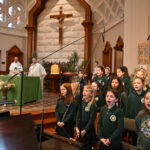 Joyful Mass concludes delightful Catholic Schools Week in Chatham #Catholic - Bishop Kevin J. Sweeney helped St. Patrick School in Chatham, N.J., close its observance of Catholic Schools Week (CSW) with a Mass on Jan. 30 in the church of its parent parish.
Father Peter Glabik, pastor of St. Patrick Parish, concelebrated the Mass with Bishop Sweeney. The school’s Builders Club, which endeavors to serve the community, participated in the liturgy. Bishop Sweeney shared a homily about vocations, encouraging St. Patrick’s students to listen for God’s call in their lives.

Click here to subscribe to our weekly newsletter.

After the Mass, the fourth- to seventh-grade students enjoyed bagels and conversation with Bishop Sweeney.
On social media, Bishop Sweeney posted, “It was great to visit St. Patrick’s School in Chatham for their closing Mass for Catholic Schools Week. Thank you, Father Peter Glabik, Dr. Christine Ross [St. Patrick’s principal] and the school community for such a warm welcome and prayerful celebration of the Eucharist.”
St. Patrick School posted on social media, “We closed Catholic Schools Week in a truly special way with Mass celebrated by Bishop Sweeney. [It was] a wonderful conclusion to a week filled with faith, learning, and community.”
BEACON PHOTOS | JOE GIGLI
 [See image gallery at beaconnj.org]