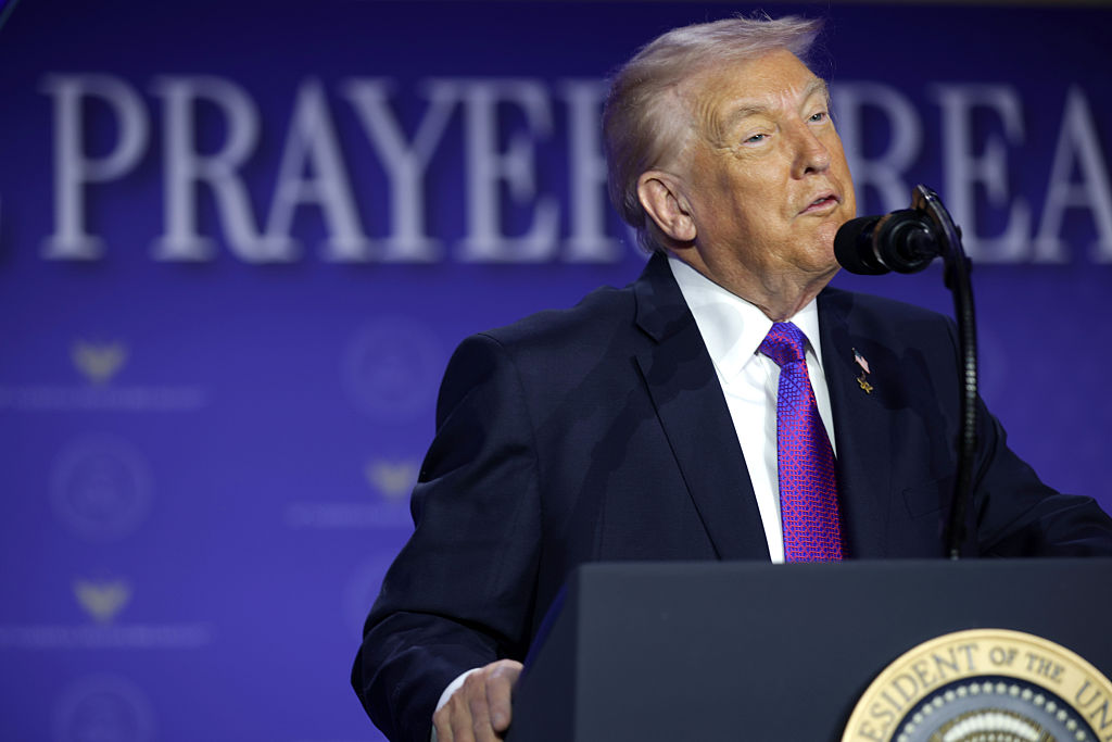 Trump announces May 17 event to rededicate U.S. as ‘one nation, under God’ – #Catholic – President Donald Trump addressed the 74th annual National Prayer Breakfast on Thursday, Feb. 5, touting his record on religious issues and announcing that the United States will hold an event to rededicate the nation to God.“This prayer breakfast comes at a special time for our country as we prepare to celebrate the 250th anniversary of American independence,” Trump said five months ahead of the national celebration of the anniversary of the signing of the Declaration of Independence.“When our founders proclaimed the immortal truths that echoed around the world and down all the way through time, they declared that all of us are made free and equal by the hand of our Creator,” the president said.In honor of the occasion, Trump announced at the breakfast that he will hold an event, titled "Rededicate 250" on the National Mall in Washington, D.C., on May 17 “to rededicate America as one nation under God.”“We’re inviting Americans from all across the country to come together on our National Mall to pray, to give thanks,” he said.Earlier this year, Trump launched the “America Prays” initiative ahead of the anniversary, asking Americans to pray for the country and its citizens. The White House published a 22-page document at the time to highlight the Christian roots of the country, which contained historical prayers, sermons, and presidential proclamations.The president also announced new guidance from the U.S. Department of Education, which seeks to protect religious speech and prayer in public schools. He said he expects the guidance to face lawsuits but told the crowd: “We’ll win it.”He said the country is seeing a resurgence in the Christian faith and highlighted a rise in Bible sales in 2025 and a higher frequency of young people attending religious services. When asked about church attendance rates, a spokesperson for the White House cited one study from the Barna Group as an example, which showed millennial and Generation Z Christians attending religious services at higher rates.Two of Trump’s guests — Emma Foltz and London Smith — were invited to the breakfast to highlight examples of what the president called “young American patriots and believers.”Foltz and Smith, two counselors at Camp Mystic, are credited with saving 14 girls in the deadly July 2025 flood at the Christian summer camp that claimed 27 lives.“Emma bravely helped lead 14 precious little girls to safety, and London, seeing the water rise, gathered with other girls at the top of their building and prayed,” Trump said in the speech.“Almost 250 years after our Founding Fathers took one of the greatest leaps of faith in human history, the story of Emma and London shows us that faith of the American people remains unbroken, actually became stronger than ever,” he said. “And it reminds us that prayers strengthen, prayers heal, prayer empowers, and prayer saves. Quite simply, prayer is America’s superpower."
 
 “Prayer is America’s superpower.”
 
 Donald Trump45th and 47th president of the United States
 
 
 During his speech, Trump also took credit for accomplishments that he believes have benefited Christians in the United States and abroad.The president brought up his executive order related to the Johnson Amendment, which eased restrictions on pastors commenting on political issues. He also noted he expanded the Mexico City Policy to prevent taxpayer funds for international organizations that support abortion and “radical gender ideology.”Trump also touted his executive actions “to slash federal funding for any public school that pushes transgender insanity” on children and “stopped the mutilation of children” with policies that restrict hospitals from offering drugs and surgeries to minors to make them appear like the opposite sex. He also said: “We got men out of women’s sports.”“We’re still fighting it, but, you know, transgender for everybody — they want transgender for everybody,” he said. “We stopped it.”Trump also reminded that crowd that he created the White House Faith Office and the Religious Liberty Commission.“My administration is confronting head on the militant and really intolerant campaign that tried to drive religious believers out of public life and out of society,” Trump said.Trump also spoke about international affairs, specifically about the December 2025 military strikes on Nigeria, which was aimed at combatting the persecution of Christians. Another one of his guests was Nigerian First Lady Remi Tinubu, who is Christian.“We knocked the hell out of them the other day in Nigeria because they were killing Christians,” Trump said. “They were killing Christians. You can’t do that. When Christians come under attack, they know they’re going to be attacked violently and viciously by President Trump.”Several lawmakers, including House Speaker Mike Johnson, and members of Trump’s Cabinet, including Attorney General Pam Bondi, also attended the prayer breakfast.