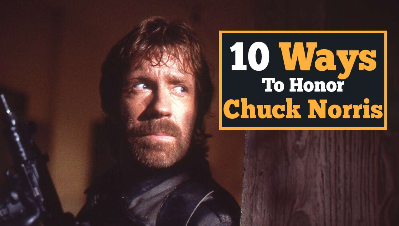 10 Ways To Honor Chuck Norris #BabylonBee – Action hero and martial arts master Chuck Norris has departed from this world to fight supernatural forces in the place beyond space. As we look back upon his life, each of us should honor his memory in the best way we can.
