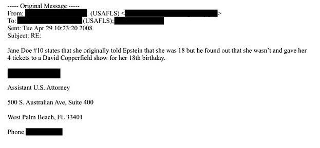 David Copperfield Ends 25-Year Vegas Residency Over His Presence in the ‘Epstein Files – Documents Show FBI Probed His ‘Predilection for Minors’ –
No ‘Abracadabra’ can make this trouble disappear.
The post David Copperfield Ends 25-Year Vegas Residency Over His Presence in the ‘Epstein Files – Documents Show FBI Probed His ‘Predilection for Minors’ appeared first on The Gateway Pundit. David Copperfield Ends 25-Year Vegas Residency Over His Presence in the ‘Epstein Files – Documents Show FBI Probed His ‘Predilection for Minors’ –
No ‘Abracadabra’ can make this trouble disappear.
The post David Copperfield Ends 25-Year Vegas Residency Over His Presence in the ‘Epstein Files – Documents Show FBI Probed His ‘Predilection for Minors’ appeared first on The Gateway Pundit.