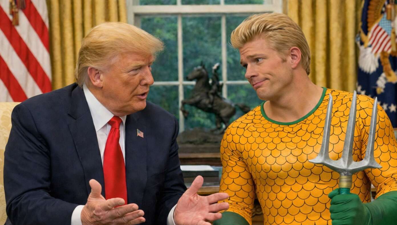 ‘Good News, You’re Finally Useful,’ Says Trump As He Sends Aquaman To Strait Of Hormuz #BabylonBee – WASHINGTON, D.C. — President Donald Trump announced a plan on Monday to open up the Strait of Hormuz later this week by sending in Aquaman, a superhero he claims is finally useful. ‘Good News, You’re Finally Useful,’ Says Trump As He Sends Aquaman To Strait Of Hormuz #BabylonBee – WASHINGTON, D.C. — President Donald Trump announced a plan on Monday to open up the Strait of Hormuz later this week by sending in Aquaman, a superhero he claims is finally useful.
