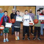 Little Falls Knights honor Free Throw Contest winners #Catholic – The Knights of Columbus Council 3835, Our Lady of the Highway, Little Falls, N.J., hosted a Free Throw Contest awards night on Feb. 24 at the Little Falls Recreation Center. The basketball-throwing contest was open to boys and girls ages 9 to 14. Six of the 10 winners attended the awards event. Pictured in the front row from left are Juliana Macaluso, 11; Vincenzo Castaldo, 11; Danica Lightner, 13; Jonathan Moreno, 10; Brayden Moreno, 13; and Jake Borges, 12. In the back row from left are Christopher Troyano, co-chairman; Ron Yutko, co-chairman; Anthony Montuori; and Mike Vaclavicek.

Click here to subscribe to our weekly newsletter.