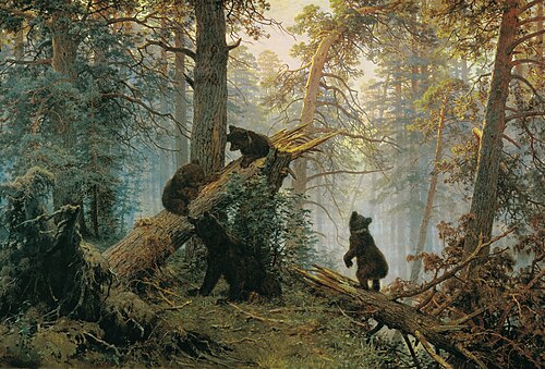 Picture of the day
Morning in a Pine Forest (1889) by Russian artists Ivan Shishkin and Konstantin Savitsky.
#ImageOfTheDay Picture of the day
Morning in a Pine Forest (1889) by Russian artists Ivan Shishkin and Konstantin Savitsky.
#ImageOfTheDay
