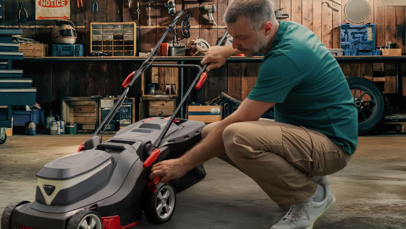 ‘Soon…,’ Whispers Dad To Dormant Lawnmower In Garage #BabylonBee – LEE’S SUMMIT, MO — The dreams of spring were in the air during last weekend, as one local suburban dad gently consoled himself next to his dormant lawnmower in the garage.