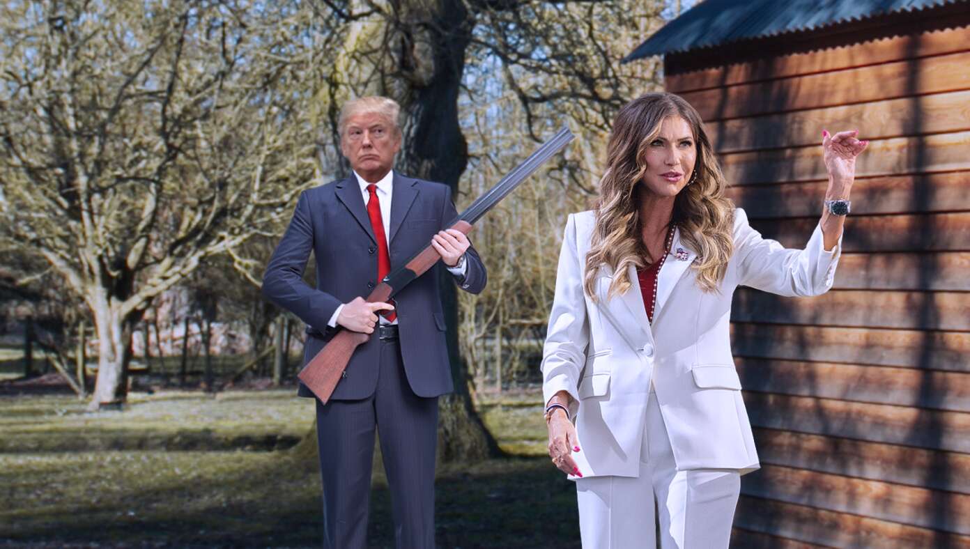 Tearful Trump Takes Kristi Noem Behind Woodshed #BabylonBee – WASHINGTON, D.C. — With a hard-set face betrayed by tears, President Donald Trump was seen taking Homeland Security Secretary Kristi Noem out back behind the White House woodshed.