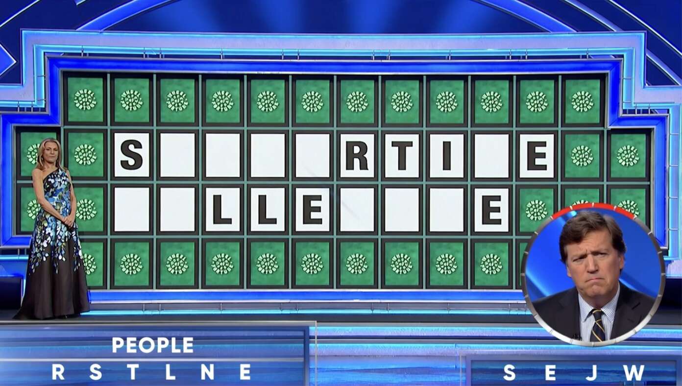 Tucker Carlson Loses On ‘Wheel Of Fortune’ After Guessing ‘Israel’ On Every Puzzle #BabylonBee – LOS ANGELES, CA — Podcaster Tucker Carlson appeared as a guest on the popular game show Wheel of Fortune this week and lost badly after guessing "Israel" for every single puzzle.