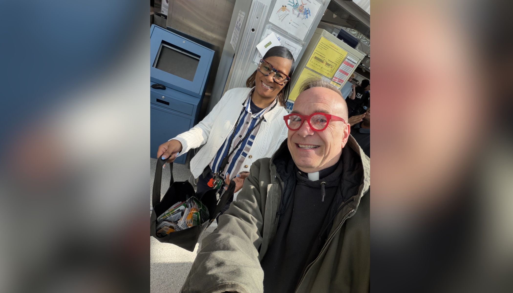 Catholic priest fundraises, gives gift cards to unpaid TSA workers amid partial shutdown - #Catholic - A Catholic priest raised money and gave gift cards to employees of the Transportation Security Administration (TSA) while a partial government shutdown forced most of the workforce to work without pay.Father Jim Sichko, a papal missionary of mercy, held a 24-hour fundraiser for the workers that he advertised across social media platforms, raising about $20,000. The act coincided with his effort to perform random acts of kindness for those in need.Some of TSA’s funding is on hold as lawmakers debate broader funding for the Department of Homeland Security (DHS), which oversees TSA. Democrats are trying to include reforms to immigration enforcement in the funding package as Republicans are resisting any language that could curtail President Donald Trump’s mass deportation efforts.Trump signed an executive order on March 27 to provide some back pay to TSA employees, and future payments remain in limbo amid the congressional deadlock.
 
 Father Jim Sichko delivers gift cards to TSA agents while they worked without pay amid congressional funding negotiations. | Credit: Photo courtesy of Father Jim Sichko
 
 Sichko, who travels frequently by air, told EWTN News he delivered gift cards to TSA workers during flights he already scheduled. He gave a bundle of gift cards in denominations of $10 and $20 to workers in Lexington, Kentucky, and Chicago, providing a total of $11,000 worth of gift cards to employees.The donated gift cards comply with federal regulations that prohibit employees from accepting direct cash gifts but allow them to accept small amounts of money in gift cards for restaurants, grocery stores, and a few other products.Sichko is holding onto the remaining $9,000 because TSA workers have begun to receive back pay. He plans to resume gifting the rest of the gift cards to TSA workers if their pay is disrupted again. Otherwise, he said he will probably donate them to Catholic Charities.“It was a justice issue for me,” Sichko said when asked why he decided to launch the fundraiser for TSA employees.“They’re working, with families who need to be fed, bills that need to be paid, utilities that [are] … due and, as a priest, as a person of God, I think it’s my duty to help them,” he said. “... These people were working without pay and they have families and they already are in a stressful job.”Sichko said he relies on TSA for his ministry because he frequently travels by airplane, and these employees are “keeping me safe to be able to do the ministry to which I’m called.” He said he considers TSA workers “partners with me in the ministry to which I am called because they keep me and my fellow passengers safe.”He thanked those who contributed to the fundraiser and said the acts of kindness are “a way of evangelizing.” He said the fundraising “allows people the opportunity to be co-ministers, to really fulfill their baptismal promise of being ministers.”“To see how people responded, it really shows us that we truly can be kind, we truly can be Christ to one another,” Sichko said.During the previous government shutdown, when TSA employees were working without pay, Sichko provided them with meals.Sichko often raises money to perform other acts of kindness and to help people in need. This includes help to those affected by hurricanes in southeast Texas, flooding in eastern Kentucky, tornadoes in western Kentucky, and fires in eastern Tennessee.He has also raised money to support the cost of funerals for people, including the children and workers who died in the July 2025 flooding of Camp Mystic in central Texas.“This is part of the ministry of being a papal missionary of mercy,” Sichko said.