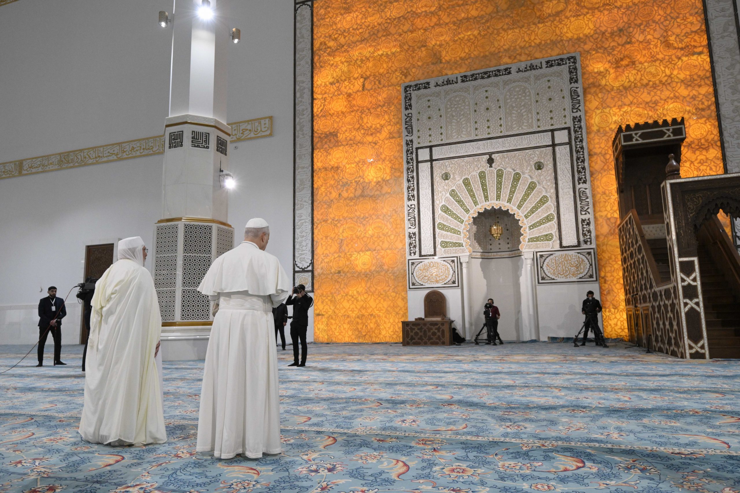 EWTN News explains: Why does the pope visit mosques on papal trips? #Catholic For more than a quarter-century, popes have periodically visited Islamic mosques as part of official voyages and papal visits. The tradition began with Pope John Paul II, who in 2001 became the first pope in history known to have entered a mosque when he visited the Great Mosque of Damascus in the capital of Syria. The subsequent Popes Benedict XVI, Francis, and Leo XIV have all paid visits to mosques to hold ecumenical dialogues and host diplomatic meetings. Yet the practice is not without some controversy. Indeed, Leo XIVʼs visit to the Great Mosque of Algiers on April 13 drew some backlash on social media by critics incredulous over the leader of the Catholic Church visiting a major Islamic holy site. (This was Leoʼs second visit to a mosque; he also visited the famed “Blue Mosque” in Istanbul in late 2025.) 
 
 Pope Leo XIV stands with Rector Mohamed Mamoun Al Qasimi at the Great Mosque in Algiers, Monday, April 13, 2026. | Credit: Vatican Media
 
 So why do popes make visits to mosques, courting controversy and criticism for making a point to go to holy sites of another religion? ‘We can live together in peace’Pope Leo XIV himself addressed criticism directed toward him on April 15 on board the papal plane after leaving Algiers bound for Cameroon. “I think the visit to the mosque was significant [and showed] that although we have different beliefs, we have different ways of worshipping, we have different ways of living, we can [still] live together in peace,” the Holy Father said.&nbsp; “I think that to promote that kind of image is something which the world needs to hear today,” he said, arguing that such visits show that “together we can continue to offer in our witness as we continue on this apostolic voyage.”Gabriel Said Reynolds, a theology professor at the University of Notre Dame who has written multiple works on the Quran and its relationship to Christianity, told EWTN News that interpreting papal visits to mosques should include an understanding of “the Churchʼs vision of God in the world.” “What is God’s relationship to the world? That’s been important to all of the recent popes,” he said.Reynolds pointed out that an Islamic mosque is “fundamentally different from a church.” “A Catholic church is a sort of temple in which God is present in the tabernacle — body, blood, soul, and divinity,” he said. “It’s a sacred space in the deepest sense of the word.”“What Muslims would say of a mosque is fundamentally different,” he said. “A mosque is for communal prayer, but the communal prayer that takes place in a mosque is no different than the ritual prayer that’s more often done at home.” He likened a mosque to a “gathering place” with just a few features that set it apart as a distinct site — such as a pulpit for occasional sermons and an alcove that denotes the direction of Mecca to which Muslims orient themselves during prayer. Reynolds said popes visit mosques in no small part as a “pastoral concern” for Christians living in majority-Muslim countries, such as Algeria. “Algerian society is thoroughly Islamic,” he said. “It’s not generally marked by notions of rights and responsibilities and citizenship in the same way the U.S. is. Cultivating positive relationships with Muslim leaders is absolutely essential for Christians.”Reynolds said the Churchʼs view about human dignity has “fundamental implications with its relationship toward non-Christians.” He pointed out, for instance, that the pope “could show up at an atheist convention and meet the people there and have dialogue with them.”“John 3:16 says God loves the world,” he said. “It’s not that God loves believers and doesn’t love the unbelievers. All people are children of God, according to Catholic teaching.”The declaration Nostra Aetate, meanwhile — issued by the Second Vatican Council in 1965 to address Catholicismʼs relationship with non-Christians — affirmed that the Church “regards [Muslims] with esteem.”The document points out that although Muslims “do not acknowledge Jesus as God,” they still “adore the one God” and “revere [Jesus] as a prophet” while giving honor to the Virgin Mother as well. The Second Vatican Council acknowledged that “in the course of centuries not a few quarrels and hostilities have arisen” between Christians and Muslims, but the document “urge[d] all to forget the past and to work sincerely for mutual understanding.”It further called on religious adherents to “preserve as well as to promote together for the benefit of all mankind social justice and moral welfare, as well as peace and freedom.”