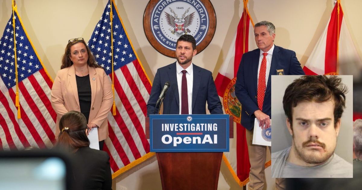 Florida AG Launches Landmark Criminal Investigation into ChatGPT and OpenAI for ‘Offering Significant Advice’ to Alleged FSU School Shooter, ‘If It Was a Person, We’d Charge Them with Murder’ – 
Florida Attorney General James Uthmeier announced Tuesday that the state has opened a full criminal investigation into OpenAI and its popular chatbot ChatGPT over allegations it provided “significant advice” to the man accused of carrying out the deadly 2025 Florida State University shooting.
The post Florida AG Launches Landmark Criminal Investigation into ChatGPT and OpenAI for ‘Offering Significant Advice’ to Alleged FSU School Shooter, ‘If It Was a Person, We’d Charge Them with Murder’ appeared first on The Gateway Pundit.