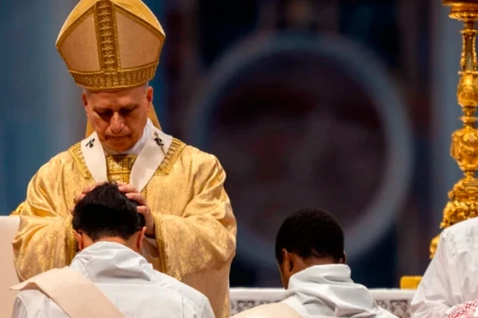 Kicked out of Mass as a mischievous child, Pope Leo will ordain him Sunday #Catholic The Diocese of Rome shared the testimonies of eight seminarians who, on April 26, Good Shepherd Sunday, will be ordained priests by Pope Leo XIV. Among them is Christian Sguazzino, who as a child was once kicked out of Mass by a priest because he was causing "chaos.”Sguazzino, together with Deacon Danilo Defant and Sister Ester Maddalena Iapenna, will share their testimonies on Friday, April 24, at St. John Lateran Basilica, the cathedral church of Rome, during the prayer vigil for vocations.Sguazzino discovered his vocation at St. John of the Cross Parish. “When I was a child — after having made my first Communion — I would go play soccer and then attend Mass every day, always bringing a friend along,” the future priest recounted.“At that time, there wasn’t even a proper church building; instead, services were held in tents. My friends and I, naturally, caused a bit of chaos. So, one day the assistant pastor kicked us out and told us we would be excommunicated!” he shared with a smile.Recalling that time of mischief, Sguazzino said that “even then — despite everything — I felt the joy of being in church; I loved looking at the altar and the tabernacle.” Along his journey, he emphasized, it was crucial to meet “so many priests who were happy to be priests. Their witness was fundamental.”An uncle who was a priest always supported himYordan Camilo Medina is Colombian and has an uncle who is a priest. As a child, he recounted, “I used to accompany him to take Communion to the mountain communities, and the joy of the faithful upon receiving the body of Christ was incredible.”“Now he, too, is in Rome, and I have followed him here on my path of priestly formation. He has always supported me,” he added.He dreamed of becoming a friarGiovanni Emanuele Nunziante is 32 years old. He was born in Rome but spent part of his childhood in England. “If I had to tell you how my vocation began, my earliest memory dates back to when I was a child,“ he said. ”I didn’t yet fully understand what it meant to be a priest, but I dreamed of being close to the Lord and toyed with the idea of ​​becoming a friar. Then, it all faded into oblivion!”The call returned with force in 2016, during the Fourth Sunday of Easter. “Upon hearing the Gospel of the Good Shepherd, that desire to be close to the Lord in a special way returned … I realized that my deepest desire was to offer my life just as Jesus did — the Good Shepherd,” he said.The influence of the Neocatechumenal WayAntonino Ordine, 27, related that his vocation was born within the faith formation program known as the Neocatechumenal Way: “I was born and raised in a very practicing family, and this led me to appreciate the beauty of the work the Church carries out on a daily basis. I was fortunate enough to meet priests and missionary families especially during a mission in Sweden who were fundamental to my discernment.”He had wanted to become a doctor and after having served on missions in Latin America, the Middle East, and India, he realized that God was calling him to give himself completely out of love for him.He was born in Africa into a non-Catholic familyJos Emanuel Nleme Sabate was born in Cameroon. “My father was Protestant and we often prayed at home,” he said. “When I was 11 years old, I entered the minor seminary of my home diocese because it had a reputation as an excellent school. It was there that I learned about Catholicism.”“I was baptized at the age of 12 and I believe it was during that rite, which was unfamiliar to me at the time, that I decided to become a priest,” he shared. He is now studying sign language and helping people with disabilities.He was a pianist of international stature“I come from a Catholic family,” Daniele Riscica related, “and I have always participated in parish activities; however, I studied at the Frosinone Conservatory and completed my piano studies in classical music. From there, I continued my career as a concert pianist.”Regarded as a rising star of the international piano scene by the age of 24, he said, “I had already achieved many goals in life, yet I was not satisfied. I felt that God was calling me to something more. So I tried entering the seminary — almost as a test … and there I felt happy.”He is grateful for his parents' faithGiorgio Larosa is 30 years old and said that his “vocation was born out of attending the parish, thanks to the faith my parents instilled in me.” His parents' example, as well as “the example of other Christians, laypeople and priests, was also very powerful. In their stories, I saw the power of the Gospel,” he recounted.He left his job and entered the seminaryGuglielmo Lapenna is 35 years old and worked in a liquor factory before beginning his formation for the priesthood.“During World Youth Day 2016 in Kraków, I decided to leave my job and enter the seminary,” he shared, adding: “And the Lord has reaffirmed my vocation every day.”This story was first published by ACI Prensa, the Spanish-language sister service of EWTN News. It has been translated and adapted by EWTN News English.