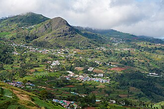 Picture of the day





Villages of Hullathy Gram Panchayat in a steep arid valley in the north face of the Nilgiri Mountains. Villagers have created a vibrant agrarian economy, largely vegetables and tea, using terraces and irrigation. Tamil Nadu, India.
 #ImageOfTheDay