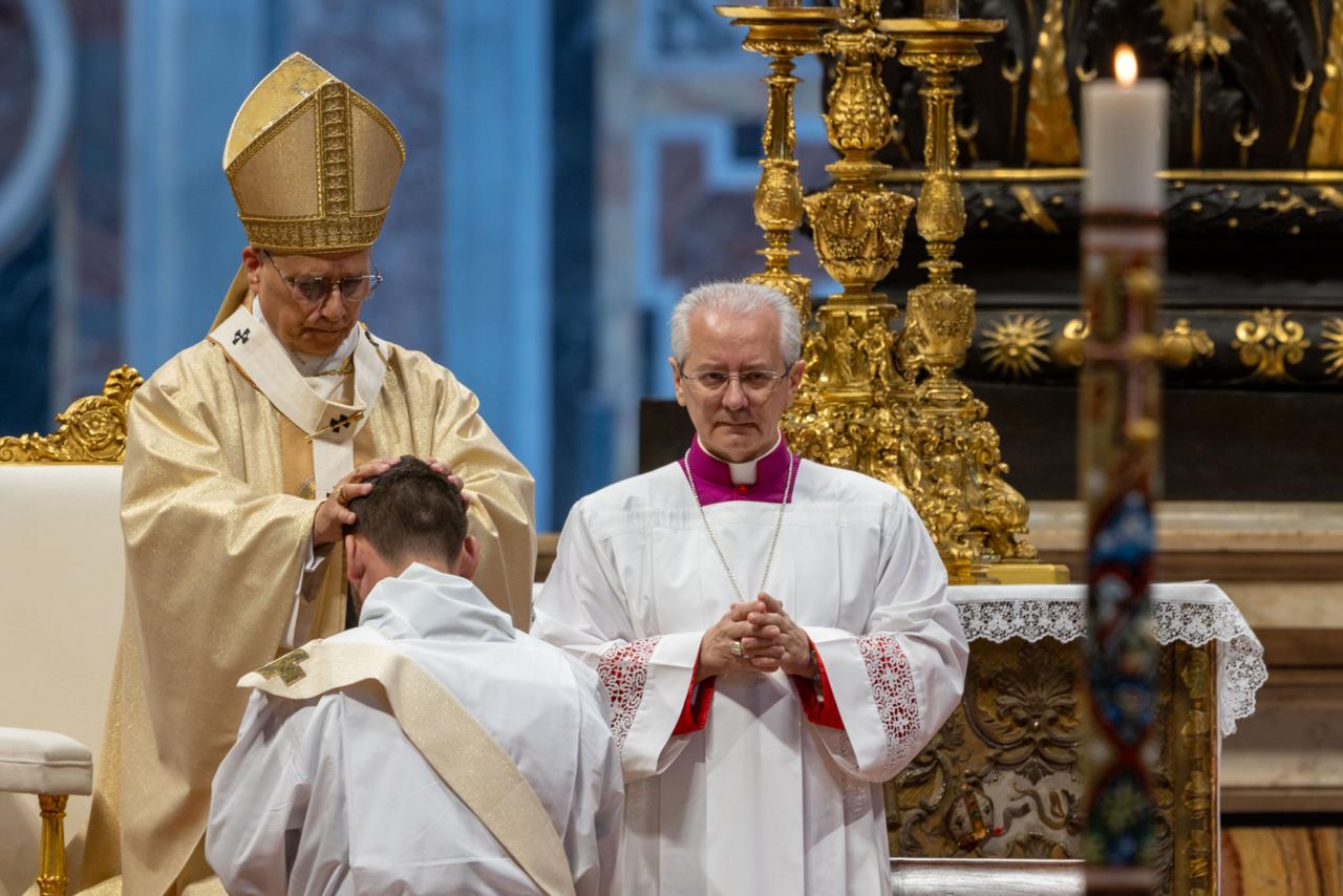Pope Leo XIV tells new priests: ‘You are a channel, not a filter’ #Catholic VATICAN CITY, April 26, 2026 — Pope Leo XIV ordained 10 new priests in St. Peter’s Basilica on Sunday, urging them to keep the doors of the Church open and to remember that their mission is to welcome, not to exclude.“Today more than ever, especially when statistics seem to indicate a divide between people and the Church, keep the door open! Let people in, and be prepared to go out,” the pope said in his homily for the Mass on the Fourth Sunday of Easter, also known as Good Shepherd Sunday.“This is another secret for your life: you are a channel, not a filter,” he told the ordinands.Eight of the new priests were ordained for the Diocese of Rome, of which the pope is bishop: Guglielmo Lapenna, Giorgio Larosa, Jos Emanuele Nleme Sabate, Giovanni Emanuele Nunziante Salazar, Antonino Ordine, Yordan Camilo Ramos Medina, Daniele Riscica, and Cristian Sguazzino.The pope also ordained Armando Roa Núñez, born in Mexico and incardinated in the Diocese of Miao in India, and Selwyn Pinto Loyce, born in Saudi Arabia and incardinated in the Institute of Christ the Redeemer, Idente Missionaries.Reflecting on the Gospel in which Jesus says, “I am the gate,” Leo told the new priests to see themselves as servants of a suffering humanity that awaits abundant life.“Never hide this holy door. Do not block it; do not be an obstacle to those who wish to enter,” he said. Quoting Jesus’ rebuke in Luke’s Gospel, he added: “You did not enter yourselves, and you hindered those who were entering.”The pope said priestly ministry should be marked by communion and openness. “You belong to everyone and are for everyone!” he said. “Let this be the fundamental purpose of your mission: to keep the threshold open and direct others to it, without using too many words.”Leo also urged the ordinands not to reduce Christian life to parish structures or ecclesial groups.“The Church’s doors are open, but not to cut us off from life: life does not end in a parish, in an association, in a movement, in a group,” he said. “Whoever is saved can ‘go out and find pasture.’”“Dear brothers, go out and discover culture, people and life!” the pope continued. “Marvel at the things that God makes grow without our having sown them.”The pope also spoke about celibacy, comparing it to the love of spouses.“Certainly, like the love of spouses, the love that inspires celibacy for the Kingdom of God must also be guarded and constantly renewed, for every true affection matures and becomes fruitful over time,” he said.He told the new priests that the deeper their bond with Christ, “the more radical” their belonging to humanity becomes, adding that they are called to be “not only good priests but also honest, helpful citizens, builders of peace and social friendship.”The pope warned against fear and the search for scapegoats, saying that the need for security today can make people aggressive and cause communities to close in on themselves.“May your security not lie in the role you hold, but in the life, death and resurrection of Jesus as well as in your participation, along with your people, in the story of salvation,” he said.The communities to which the priests will be sent, he said, are already places where the risen Christ is present.“These communities will also help you to become saints!” Leo said. “For your part, help them to walk together, following Jesus, the Good Shepherd, so that they may become places — gardens — of life that rise anew and share themselves with others.”He added: “Facilitating encounters, helping to bring together those who would otherwise never meet, and conciliating division is one and the same as celebrating the Eucharist and Reconciliation. Coming together always means planting the Church anew.”Later on Sunday, before leading the Regina Caeli from the window of the Apostolic Palace, Pope Leo returned to the image of Jesus as the Good Shepherd and the gate of the sheepfold.“Jesus does not come as a thief to take away our life and our freedom, but to lead us along the paths of righteousness,” he said. “He does not come to ensnare or deceive our conscience, but to illuminate it with the light of his wisdom. He does not come to taint our earthly joys, but to open them to a fuller and more lasting happiness.”“Those who entrust themselves to him have nothing to fear,” the pope said, “for he does not deprive us of life, but comes to give it to us in abundance.”Leo urged the faithful to be vigilant about who or what enters “the gate” of their hearts.“‘Thieves’ can take many forms,” he said, citing those who “suppress our freedom or fail to respect our dignity,” as well as “beliefs and biases,” “mistaken ideas,” and “superficial and consumeristic lifestyles” that leave people empty inside.He also pointed to those who harm humanity by “pillaging the earth’s resources, waging blood-thirsty wars, or fueling evil in any form,” saying they “do nothing but rob each of us of the possibility of a future marked by peace and serenity.”The pope invited the faithful to examine their consciences: “Who do we want to guide us in life? Which ‘thieves’ have tried to break into our fold? Have they succeeded, or have we managed to ward them off?”After the Regina Caeli, Leo recalled the 40th anniversary of the Chernobyl nuclear disaster, calling it a warning about the risks of powerful technologies.“Let us entrust those who died and all who still suffer from the aftermath of the disaster to God’s mercy,” he said. “I hope that discernment and responsibility will always prevail at every level of decision-making so that all use of atomic energy may be placed at the service of life and peace.”The pope also offered a special greeting to the relatives and friends of the new priests of the Diocese of Rome.“Please continue to accompany these young ministers of the Gospel with your prayers,” he said.This story was first published in two parts by ACI Prensa, EWTN News’ Spanish-language news partner. It has been translated and adapted by EWTN News English.