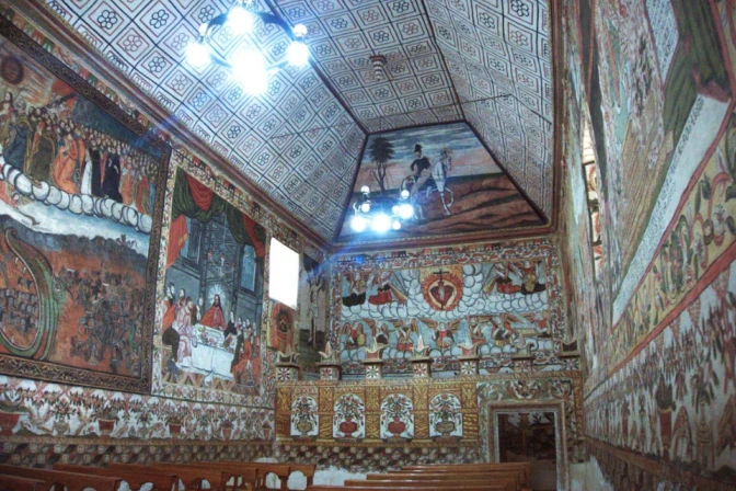 U.S. to finance restoration of ‘Sistine Chapel of the Andes’ in Bolivia – #Catholic – St. James (Santiago) Church in the town of Curahuara de Carangas in Bolivia, which has earned the popular moniker the “Sistine Chapel of the Andes” due to the murals adorning its interior walls, is going to be restored.The project was announced April 21 during a press conference given by Bolivia’s deputy minister for the Promotion of Sustainable Tourism, Andrés Aramayo; the bishop of Oruro, Cristobal Bialasik; architect Josefina Matas, who will direct the restoration; and Debra Hevia, chief of mission at the U.S. embassy.The U.S. will make an investment of ,240 toward the restoration of the historic church, which dates back to the early 17th century. Hevia said the funding comes from the U.S. Department of State’s Cultural Preservation Fund, which has a history spanning more than 26 years of protecting Bolivian cultural heritage.“This church is beautiful. Its architectural style and murals tell the story of Bolivia, and we want to protect them to share with the world,” she said, highlighting the importance of preserving Bolivia’s history and combating the illicit trafficking of cultural heritage objects.“As the Ministry of Sustainable Tourism, Cultures, Folklore, and Gastronomy, we view culture as a catalyst for our national pride, of our essence, but also for the social cohesion and peace we so urgently need to truly understand where we come from and where we wish to go,” Aramayo said at the press conference.The project, which entails the repair and waterproofing of the thatched roof as well as the reconstruction of the buttresses that support the building, will respect the churchʼs architectural style and unique construction materials, the deputy minister explained. In addition, the exterior walls and façades, which have deteriorated with age, will be restored.The building, constructed between 1587 and 1608, is located in the Andean province of Sajama at an elevation of 12,788 feet above sea level.It is a large structure built of stone and adobe, featuring stone buttresses and a gated entrance to the church compound composed of two pilasters and a semicircular arch executed in a Renaissance style.Inside the church, the walls and ceilings feature paintings depicting biblical scenes, which were completed in 1777 according to period documents belonging to the town of Curahuara de Carangas.In 1960, the church was declared a national monument. With this restoration, the town hopes to become a hub for economic and social development through tourism, as part of a national religious tourism strategy.At the press conference, the local bishop expressed his gratitude to the United States, as well as to Germany, which funded previous restoration work on the church.This story was first published by ACI Prensa, the Spanish-language sister service of EWTN News. It has been translated and adapted by EWTN News English.
