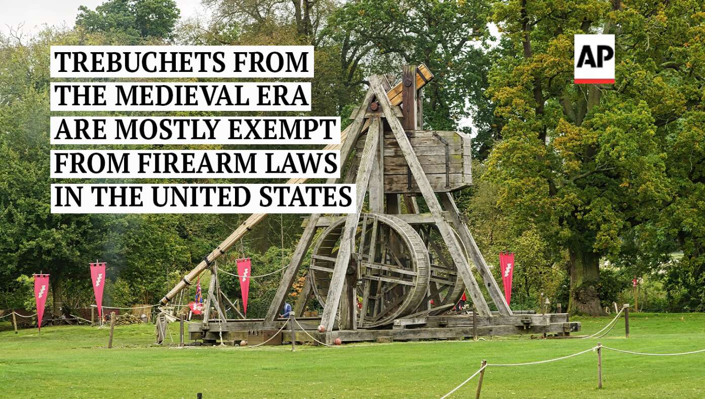 Associated Press Warns That Trebuchets Are Exempt From U.S. Gun Laws #BabylonBee – U.S. — The Associated Press has warned that despite their deadly nature, medieval trebuchets are mostly exempt from firearm regulations in the United States. Associated Press Warns That Trebuchets Are Exempt From U.S. Gun Laws #BabylonBee – U.S. — The Associated Press has warned that despite their deadly nature, medieval trebuchets are mostly exempt from firearm regulations in the United States.