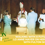 Beyond The Beacon podcast 111: Walking with a future saint? Lo Anne Mayer on her friendship with Fulton Sheen #Catholic – 

What was it like to be friends with possible future saint Archbishop Fulton Sheen? For this episode, we hear from Lo Anne Mayer, formerly of Corpus Christi Parish in Chatham Township, N.J., of the Diocese of Paterson, N.J.
Mayer struck up a friendship with the beloved, world-renowned Catholic radio and TV evangelist in 1974 after hearing him speak at Christ the King Church in the New Vernon neighborhood of Harding Township, N.J.
The two would speak a couple of times a week over the phone until he died in 1979. Archbishop Sheen sought out her views on particular topics to help make his talks more relevant to his audience.
Sheen baptized Lo Anne and her husband Raymond’s youngest child, Michael, at Corpus Christi in 1975.
She joins Bishop Kevin J. Sweeney of the Diocese of Paterson, N.J., and co-host Communications Director Jai Agnish to recount the stories of her close friendship with Archbishop Sheen. We also discuss some of Archbishop Sheen’s other ties to the Diocese of Paterson.
Lo Anne, 85, now living in Manchester, N.J., heard the news on March 25 that Archbishop Sheen — now Venerable Fulton J. Sheen — is getting a step closer to sainthood. With joy, she plans to attend with her family the Mass of his beatification, where he will be designated as “blessed.” This will take place on Thursday, Sept. 24, at The Dome at America’s Center in St. Louis, Mo.
Listen to the episode here, or on any major podcast platform, or watch it on Bishop Sweeney’s YouTube channel.

Click here to subscribe to our weekly newsletter.