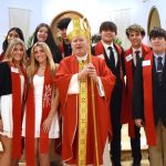 Bishop confirms 11 at Butler parish #Catholic – Bishop Kevin J. Sweeney administered the Sacrament of Confirmation to 11 young people on Friday, May 8 at St. Anthony of Padua Parish in Butler, N.J. Pictured with the bishop and confirmandi are Bill Reul (back, far left), high school youth minister at St. Anthony Parish, and Father Matthew Pravetz, OFM, St. Anthony’s pastor.

Click here to subscribe to our weekly newsletter.