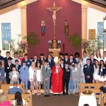 Bishop Emeritus confirms 83 youth at Sparta parish #Catholic – On April 25, Our Lady of the Lake (OLL) Parish in Sparta, N.J., welcomed Bishop Emeritus Arthur J. Serratelli, who celebrated Mass and confirmed 83 youth. Father Richard Carton, OLL’s pastor and vice president of the Catholic Academy of Sussex in Sparta, and Father John Calabro, chaplain/teacher of St. Pope John XXIII Regional High School in Sparta, concelebrated the Mass with Bishop Serratelli. Deacon George M. Sensale and Deacon Anthony Curcio Jr., both of OLL, assisted with the liturgy.

Click here to subscribe to our weekly newsletter.

&nbsp;