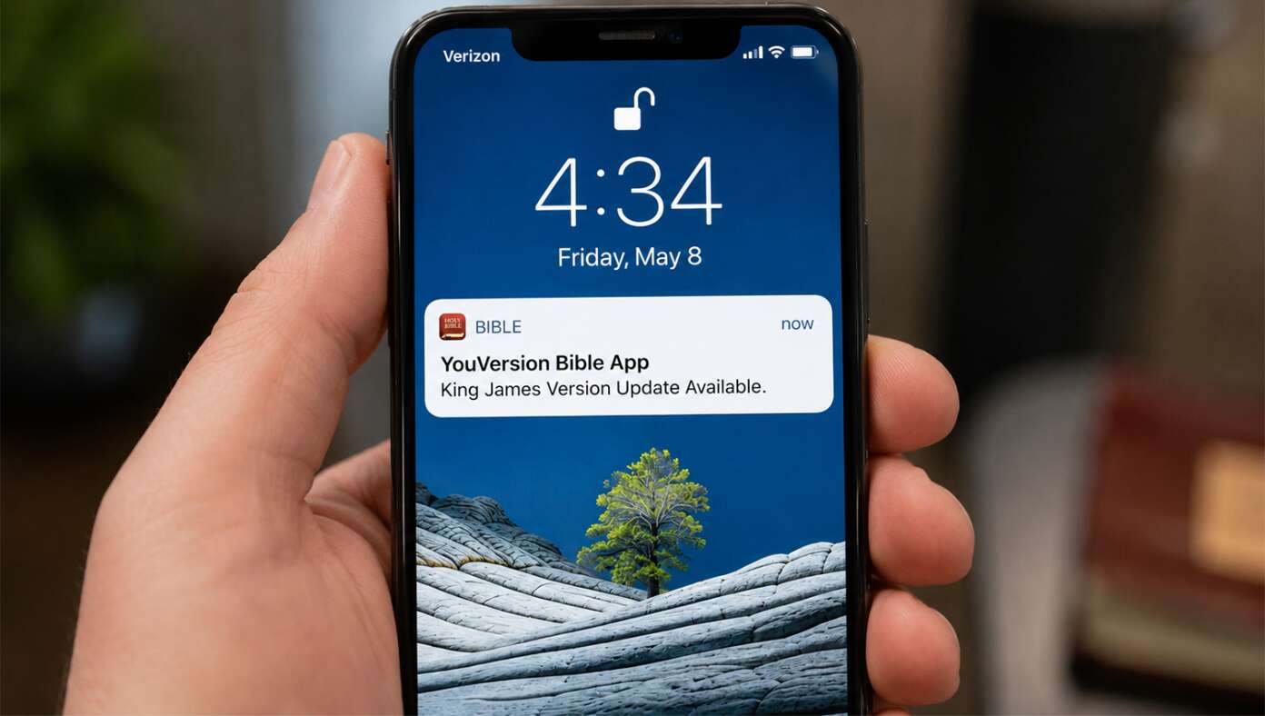 Blasphemous Bible App Claims To Have Update For King James Version #BabylonBee – U.S. — A Bible application for mobile devices was blacklisted by members of several evangelical denominations after its developer claimed to release a new "update" for the King James Version.