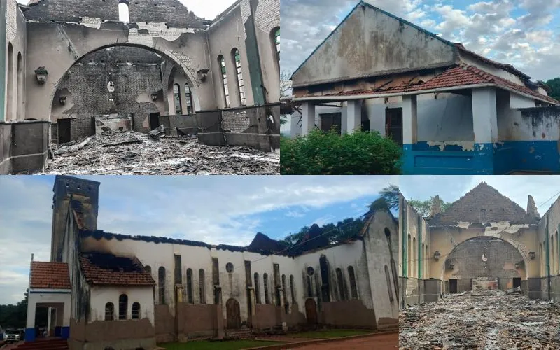 Catholic community in shock after terrorists torch historic church in Mozambique #Catholic MAPUTO, Mozambique — The bishop of Mozambique’s Catholic Diocese of Pemba has expressed sorrow following a terrorist attack that destroyed the historic St. Louis de Montfort Parish in Cabo Delgado province, saying the local community “remains in shock” after the assault.In a message sent to Aid to the Church in Need (ACN) International, a Catholic charity foundation that supports the suffering Church all over the world, on May 1, Bishop António Juliasse Ferreira Sandramo said the parish in Meza, northern Mozambique, was completely burned down during an attack carried out by insurgents on April 30.“The terrorists arrived around 4 p.m. and entered the parish of St. Louis of Montfort, a symbol, since 1946, of the Catholic presence in the region,” the bishop said.He added: “The parish was attacked and completely burned down by the insurgents. The scene was one of terror: Houses and infrastructure destroyed, the historic parish reduced to rubble.”According to Sandramo, civilians were captured during the attack and forced to listen to hate speeches delivered by the assailants.The Cameroonian missionaries serving the parish were not present at the time of the attack and are safe.“The missionaries are safe, but the community remains in shock,” the bishop said.The Catholic Church leader appealed for international solidarity with the victims of violence in Cabo Delgado, where Islamist insurgency has persisted for nearly nine years.“We ask for attention and solidarity with the victims of Meza. For almost nine years now, chapels and churches have been burned in the Diocese of Pemba,” the bishop said.Despite the destruction, he expressed hope and resilience among the Christian faithful.“But the faith of this people of God will never be burned; it is rebuilt daily!” he emphasized.According to ACN, the church building, which dates back to colonial times, was vandalized and reduced to ashes. The attack is the latest in a series of assaults attributed to militants linked to the Islamic State in Mozambique.During a December 2025 visit to Mozambique by Vatican Secretary of State Cardinal Pietro Parolin, Sandramo shared the extent of the devastation caused by the insurgency in Cabo Delgado.“More than 300 Catholics were killed, most by decapitation,” the bishop said at the time, referring to catechists, parish animators, and ordinary faithful.He also reported that since the insurgency began in October 2017, at least 117 churches and chapels had been destroyed in the Pemba Diocese, including 23 in 2025 alone. The destruction of St. Louis de Montfort Parish adds to that toll.Parolin visited Cabo Delgado during his Dec. 5–10 trip to Mozambique, where he met victims and heard testimonies from communities affected by the violence.This story was first published by ACI Africa, the sister service of EWTN News in Africa, and has been adapted by EWTN News.