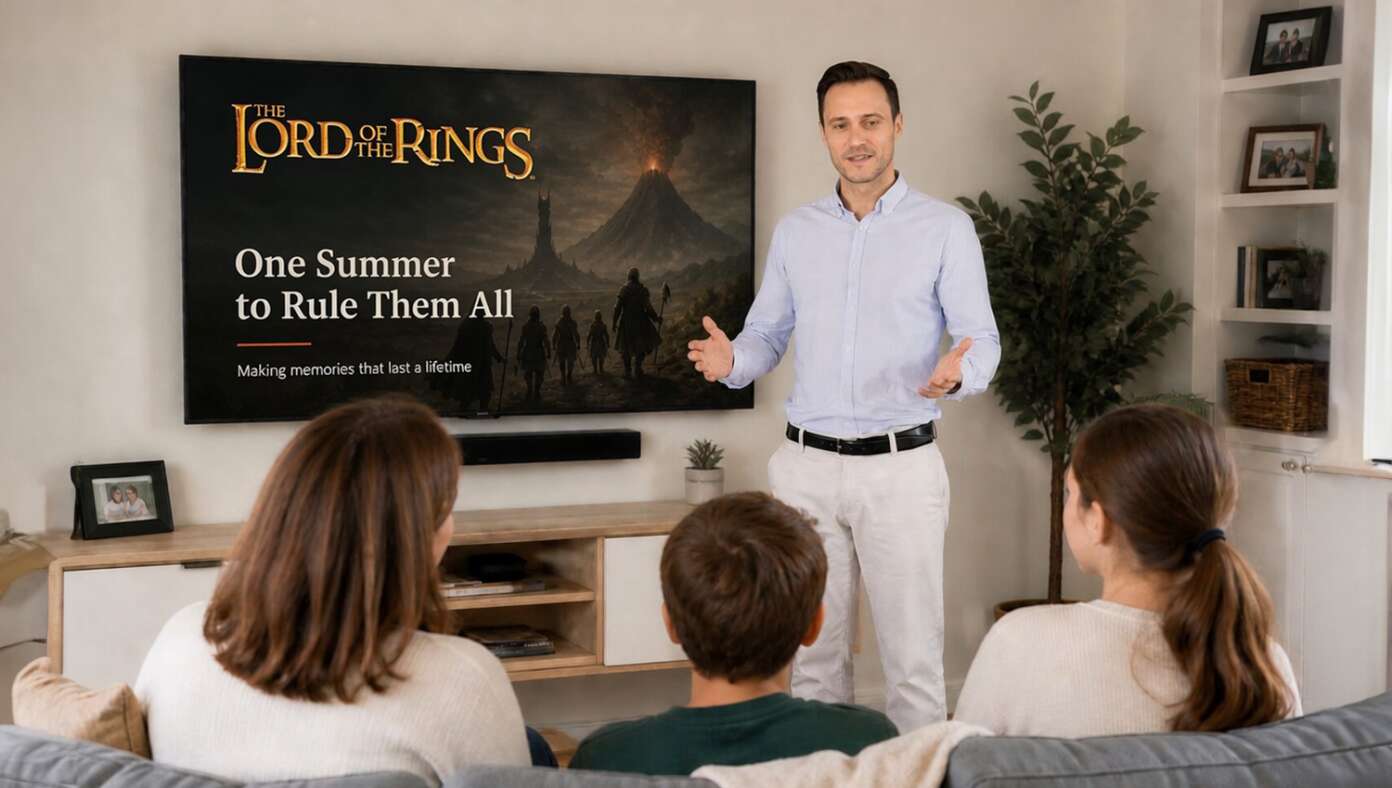 Dad Sits Family Down And Lays Out Summer ‘Lord Of The Rings’ Viewing Schedule #BabylonBee – LAKEWOOD, CO — In a solemn family meeting, local father Chandler Cooke gathered his wife and children into the living room to unveil the family’s detailed, non-negotiable Lord of the Rings summer viewing schedule.