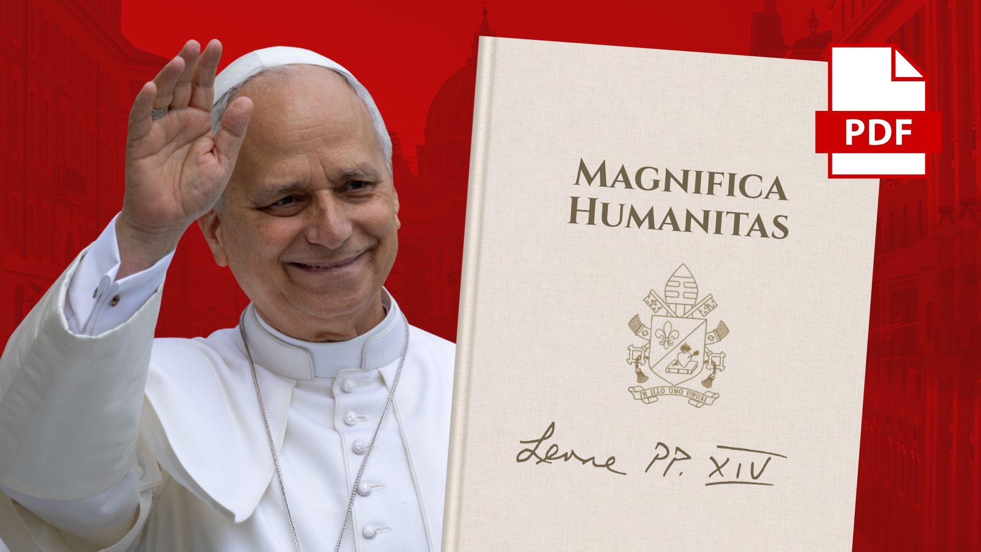 Full text of Magnifica Humanitas: Read Pope Leo XIV’s first encyclical – #Catholic – Pope Leo XIV signed Magnifica Humanitas, the first encyclical of his pontificate, on May 15. The document was released by the Holy See on May 25. The encyclical develops the Churchʼs social teaching in light of artificial intelligence, situating new questions of human dignity, labor, and the common good within the tradition that runs from Rerum Novarum through Centesimus Annus and Laudato Si'.Download and read the full encyclical as a PDF below.Unknown block type “cdn77.asset”, specify a component for it in the `components.types` option