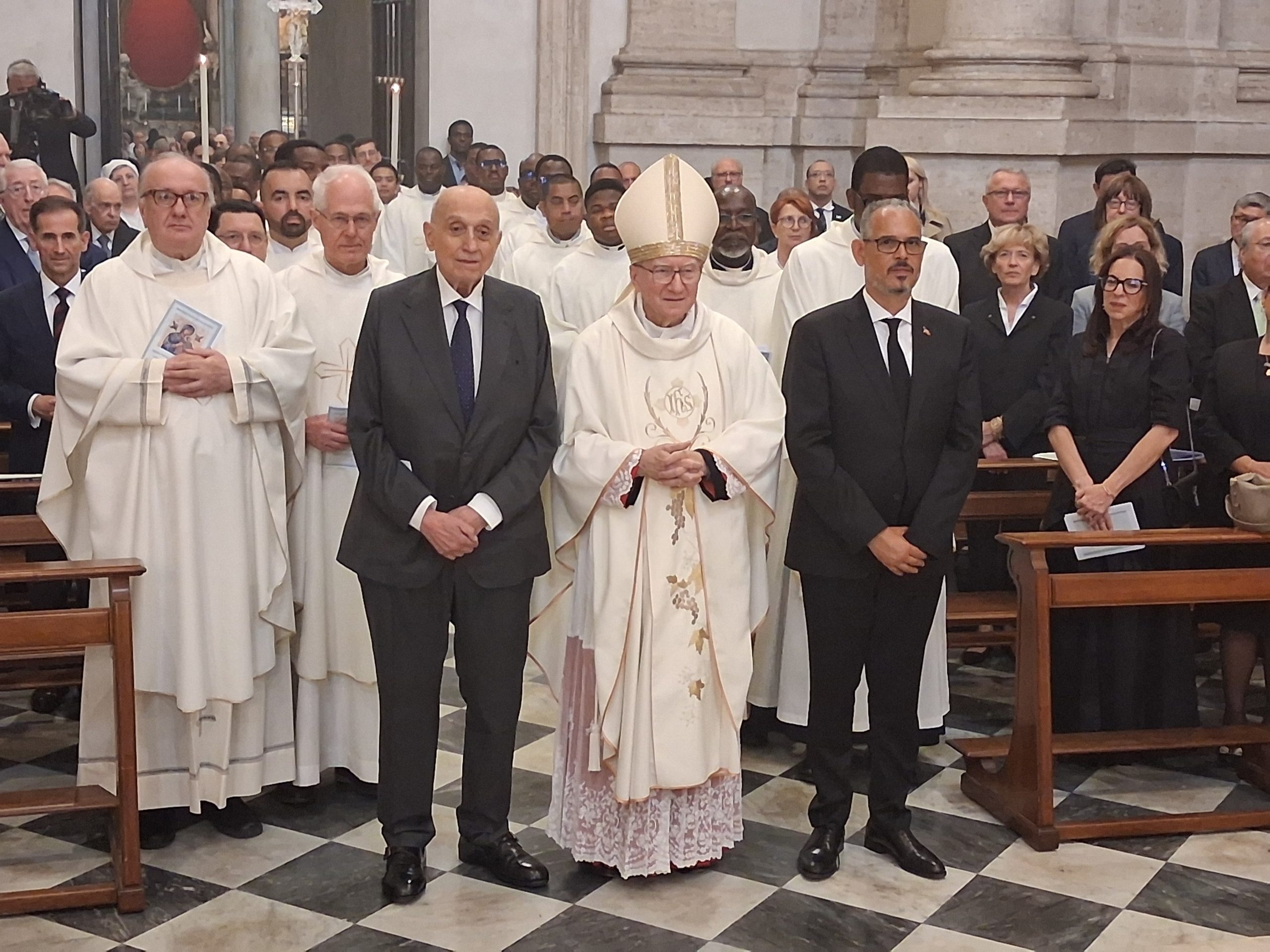 Haitian prime minister meets Pope Leo, inaugurates new Vatican embassy #Catholic Haitian Prime Minister Alix Didier Fils-Aimé discussed peace and strengthening relations with the Holy See in Rome over the weekend. The head of the transitional government was received by Pope Leo XIV on Saturday and then spoke with Vatican Secretary of State Cardinal Pietro Parolin and Archbishop Paul Richard Gallagher, secretary for Relations with States and International Organizations.In a brief conversation with EWTN News, Parolin revealed that “we also talked about concrete initiatives regarding peace” with the prime minister, such as a conference on peace in Haiti, but “there is nothing in particular at the moment.” The secretary of state acknowledged that the local Church “is certainly active, helps, and contributes” on the ground.
 
 Cardinal Pietro Parolin, Vatican secretary of state (center); Haitian Prime Minister Alix Didier Fils-Aimé (right); and Cypriot Ambassador to the Holy See Georges Poulides, dean of the Diplomatic Corps (left), after the Mass for peace in Haiti at the Basilica of St. Mary Major in Rome on Saturday, May 9, 2026. | Credit: Bohumil Petrík/EWTN News
 
 “During the cordial talks,” the Holy See Press Office said in a release, both sides appreciated “good relations,” stressing the “valuable contribution that the Church offers to the country at this particular time.”They touched upon “the socio-political situation and problems in the humanitarian field, migration, and security fields” while mentioning “the necessary contribution of the international community to face current difficulties,” the communiqué concluded.Haiti is experiencing a multidimensional crisis. The country was struck by a devastating earthquake in 2010 and a subsequent cholera outbreak. In 2021, President Jovenel Moïse was assassinated, and the security and political situation deteriorated. Armed gangs control large parts of the capital, Port-au-Prince, and there have not been general elections for a decade. The next general elections are scheduled for Aug. 30.“We want to organize elections, ensure security, and move from receiving humanitarian aid to entering the commerce and market,” the prime minister said after the Mass for peace in Haiti, presided over by Parolin in the Basilica of St. Mary Major following the audience at the Vatican.Fils-Aimé added that the audience with Pope Leo “was very emotional.” He appreciated “the exceptional relation with the Holy See,” highlighting that “the morale of the Catholic Church” is a “positive” factor in Haitian society.“Looking at the current international situation,” Parolin said in his homily, “we can all recognize how much our world needs Godʼs presence and, therefore, the gift of peace.”
 
 Cardinal Pietro Parolin gives the homily at the Mass for peace in Haiti at the Basilica of St. Mary Major in Rome on Saturday, May 9, 2026. | Credit: Bohumil Petrík/EWTN News
 
 The Vaticanʼs secretary of state said that “peace is the first gift of the Resurrected” and so “we are called to bring Christʼs peace to the world.” Quoting St. Augustine, the prelate underscored that “peace is not a mere absence of war, as it has a profound significance and challenges all of us.”He ended his homily with the hope that “peace may reign in Haiti forever.”New embassy inaugurated near the Vatican wallsOn Sunday, May 10, the prime minister and Foreign Affairs and Religious Affairs Minister Raina Forbin inaugurated the new seat of the embassy of Haiti to the Holy See, located just off the Vatican walls.“It is not just a simple change of address,” said the embassyʼs chargé dʼaffaires, Marie Guerline Janvier, adding that it shows “a political will to strengthen traditional and privileged relations with the Holy See.”In this way, Haiti hopes to increase its visibility at the Holy See and to facilitate dialogue and collaboration.