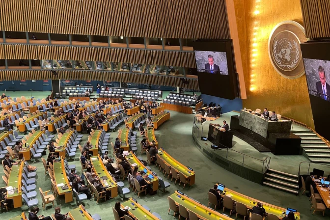 Holy See calls on UN to never subordinate migrants’ lives to other interests – #Catholic – The Holy See emphasized the need to place human dignity at the center of migration policies during its May 6 address to the Second International Migration Review Forum being held at United Nations headquarters in New York.In a statement, Monsignor Robert D. Murphy, interim chargé dʼaffaires of the Holy See’s Permanent Observer Mission to the U.N., explained that the Holy See’s approach “is rooted in the Gospel and developed in Catholic social teaching, with the God-given dignity of every human person at its core."He articulated several priorities, among them the protection of the lives of migrants, family unity, and the impact of technology on migration processes.The statement was part of the policy debate regarding the implementation of the Global Compact for Safe, Orderly, and Regular Migration (GCM), highlighting key current and emerging challenges.The obligation to protect livesRegarding the protection of life, Murphy expressed his concern about the vulnerability of migrants on dangerous routes, pointing out that “protecting migrants’ lives is an obligation under international law, based on the fundamental right to life.”He also emphasized the importance of strengthening cooperation in search and rescue operations and of ensuring that the right to life “is never subordinated to any other interests.”With regard to family reunification, Murphy noted that regular pathways for this purpose remain limited and called for greater efforts to promote family unity, including its integration into labor mobility schemes and ensuring access to education and healthcare, with particular attention to minors.The Vatican representative also addressed the role of technological innovation, recognizing its potential to improve migration systems and make them “more predictable, accessible, and efficient,” as seen with advancements made in telemedicine, digital recruitment tools, and online consular services.However, he warned of the risks associated with the use of surveillance technologies at borders, which, he said, “has raised concerns” within the Holy See “regarding potential human rights violations.”In this context, he drew attention to the need to establish “adequate safeguards, robust oversight, and full respect for migrants’ right to privacy.”Online recruitment systemsThe priest also denounced the phenomenon of so-called “cyber-slavery,” a growing threat driven by criminal networks that exploit globalization and technology, which he characterized as “particularly disturbing,” noting that in these cases, victims are coerced into participating in criminal activities such as online fraud or drug trafficking.These forms of violence, he noted, “are not isolated incidents, but symptoms of a culture that has forgotten how to love as Christ loves.”In his conclusion, Murphy quoted Pope Leo XIV to underscore the human dimension of migration: “Every migrant is a person and, as such, has inalienable rights that must be respected in every situation. Not all migrants move by choice, but many are forced to flee because of violence, persecution, conflict, and even the effects of climate change.”Based on this situation, the Holy See warned that the debate on migration governance must not be reduced to a technical exercise.“Behind each objective of the GCM and policy effort stands the God-given dignity of migrants, demanding not only better governance but also solidarity, collective responsibility, and sustained efforts to ensure their protection and inclusion,” he pointed out.This story was first published by ACI Prensa, the Spanish-language sister service of EWTN News. It has been translated and adapted by EWTN News English.