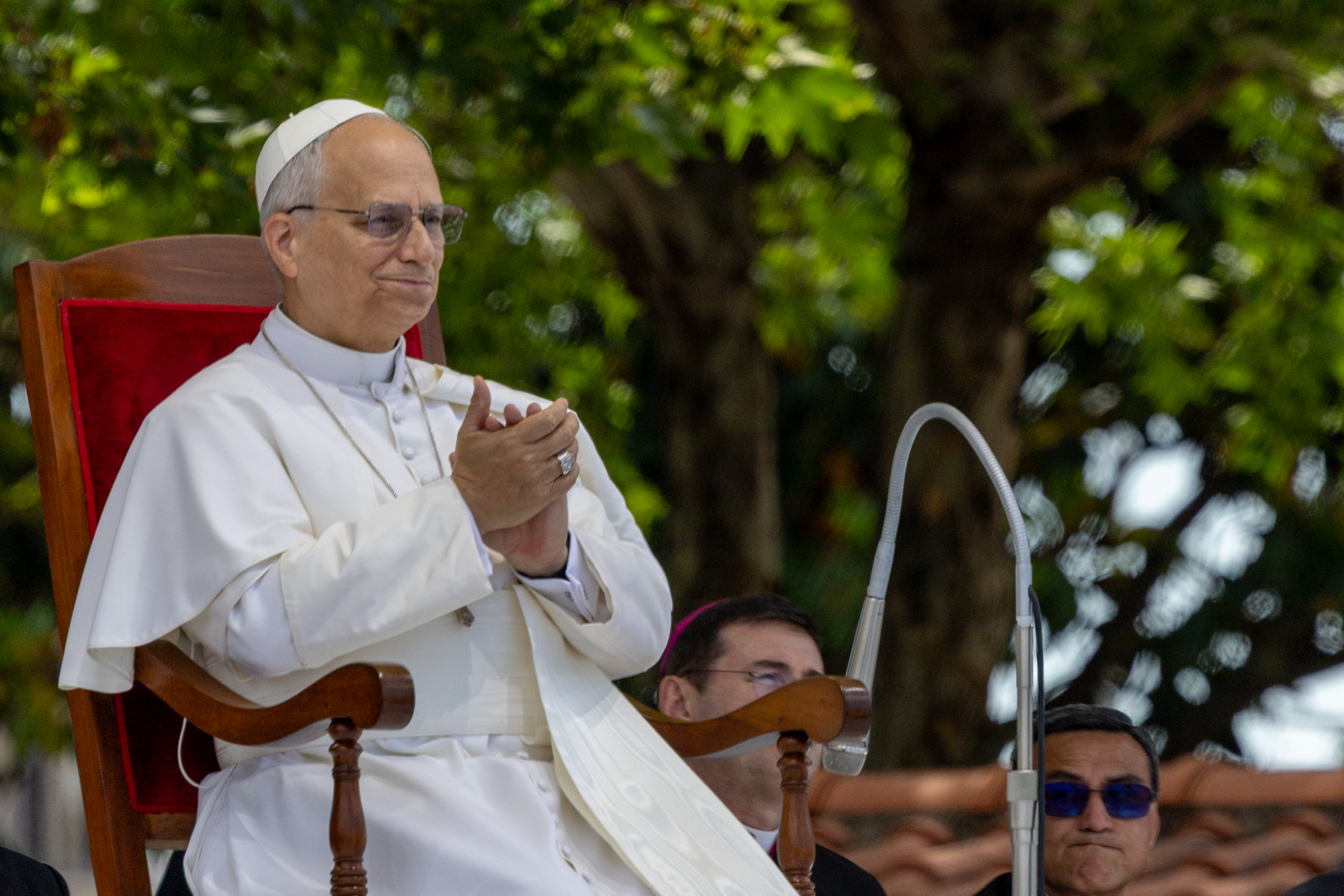 In Italian region marred by toxic waste, Pope Leo XIV praises ‘beauty no injustice can erase’ – #Catholic – Pope Leo XIV greeted residents and civic leaders in the southern Italian town of Acerra on May 23, a region marred by toxic wastes but possessing what the pope said was “beauty no injustice can ever erase.” “In life, we come to understand that the more fragile a beauty is, the greater the care and responsibility it demands,” the pope told the crowd in Acerraʼs Piazza Calipari.
Pope Leo XIV addresses crowds in the Piazza Calipari in Acerra, Italy, May 23, 2026. The pope was visiting the “Land of Fires,” a region in southern Italy devastated by illegal waste dumping. | Credit: Daniel Ibáñez/EWTN News
The Holy Father arrived in the small town earlier in the day for a brief pastoral visit. Acerra is located about 130 miles southeast of Rome. After meeting with local Church leaders at the Cathedral of St. Mary of the Assumption, the pope headed to the piazza, where he said he was “delighted” to spend the Saturday morning with the crowd of around 15,000.
A child smiles excitedly during Pope Leo XIVʼs address in the Piazza Calipari in Acerra, Italy, May 23, 2026. The pope was visiting the “Land of Fires,” a region in southern Italy devastated by illegal waste dumping. | Credit: Daniel Ibáñez/EWTN News
The popeʼs visit to the Land of Fires came on the 11th anniversary of the late Pope Francis' landmark environmental encyclical Laudato Si'. Acerra has for years suffered environmental fallout due to the dumping of waste materials in the region.Yet “life is present here, and it stands in opposition to death; justice exists, and it will prevail,” the pope said. “We must, of course, choose life and break free from the bonds of death.” “There is always a subtle convenience to be found in resignation, in compromise, and in postponing necessary and courageous decisions,” he continued. “Fatalism, complaining, and shifting the blame onto others serve as a breeding ground for lawlessness and mark the beginning of a desertification of consciences.” “For this reason, I would like to say to you all: Let each of us shoulder our own responsibilities; let us choose justice; let us serve life!”The pontiff further reminded the citizens of Acerra of the need to care for creation.“I would like to thank those ‘pioneers’ who, through their courageous commitment, were the first to denounce the ills plaguing this land and to draw attention to the obscured and denied reality of its poisoning,” the pope said. “I am thinking, in particular, of the members of environmental associations,” the pope said. “We all know that we must stand guard over the health of creation just as we stand guard over our own front door, and that we must resist the temptations of power and enrichment linked to practices that pollute the earth, the water, the air, and our shared life.”
Crowds hold up signs as Pope Leo XIV makes an address in the Piazza Calipari in Acerra, Italy, May 23, 2026. The pope was visiting the “Land of Fires,” a region in southern Italy devastated by illegal waste dumping. | Credit: Daniel Ibáñez/EWTN News
Acerra Mayor Tito dʼErrico expressed his gratitude to the pope for his presence, pointing to the significance of the Laudato Si' anniversary. “Integral ecology is not merely a label; it is a social and economic model that places the dignity of the human person at its very center,” dʼErrico said.During the visit Acerra Bishop Antonio Di Donna presented the Holy Father with two precious mementos linked to St. Alphonsus Maria de Liguori, the patron saint of the diocese: a statue of the saint and an autograph letter.Following the event in the piazza, the pope departed by helicopter to Rome. This story was first published by ACI Stampa, the Italian-language sister service of EWTN News. It has been translated and adapted by EWTN News English. In Italian region marred by toxic waste, Pope Leo XIV praises ‘beauty no injustice can erase’ – #Catholic – Pope Leo XIV greeted residents and civic leaders in the southern Italian town of Acerra on May 23, a region marred by toxic wastes but possessing what the pope said was “beauty no injustice can ever erase.” “In life, we come to understand that the more fragile a beauty is, the greater the care and responsibility it demands,” the pope told the crowd in Acerraʼs Piazza Calipari.
Pope Leo XIV addresses crowds in the Piazza Calipari in Acerra, Italy, May 23, 2026. The pope was visiting the “Land of Fires,” a region in southern Italy devastated by illegal waste dumping. | Credit: Daniel Ibáñez/EWTN News
The Holy Father arrived in the small town earlier in the day for a brief pastoral visit. Acerra is located about 130 miles southeast of Rome. After meeting with local Church leaders at the Cathedral of St. Mary of the Assumption, the pope headed to the piazza, where he said he was “delighted” to spend the Saturday morning with the crowd of around 15,000.
A child smiles excitedly during Pope Leo XIVʼs address in the Piazza Calipari in Acerra, Italy, May 23, 2026. The pope was visiting the “Land of Fires,” a region in southern Italy devastated by illegal waste dumping. | Credit: Daniel Ibáñez/EWTN News
The popeʼs visit to the Land of Fires came on the 11th anniversary of the late Pope Francis' landmark environmental encyclical Laudato Si'. Acerra has for years suffered environmental fallout due to the dumping of waste materials in the region.Yet “life is present here, and it stands in opposition to death; justice exists, and it will prevail,” the pope said. “We must, of course, choose life and break free from the bonds of death.” “There is always a subtle convenience to be found in resignation, in compromise, and in postponing necessary and courageous decisions,” he continued. “Fatalism, complaining, and shifting the blame onto others serve as a breeding ground for lawlessness and mark the beginning of a desertification of consciences.” “For this reason, I would like to say to you all: Let each of us shoulder our own responsibilities; let us choose justice; let us serve life!”The pontiff further reminded the citizens of Acerra of the need to care for creation.“I would like to thank those ‘pioneers’ who, through their courageous commitment, were the first to denounce the ills plaguing this land and to draw attention to the obscured and denied reality of its poisoning,” the pope said. “I am thinking, in particular, of the members of environmental associations,” the pope said. “We all know that we must stand guard over the health of creation just as we stand guard over our own front door, and that we must resist the temptations of power and enrichment linked to practices that pollute the earth, the water, the air, and our shared life.”
Crowds hold up signs as Pope Leo XIV makes an address in the Piazza Calipari in Acerra, Italy, May 23, 2026. The pope was visiting the “Land of Fires,” a region in southern Italy devastated by illegal waste dumping. | Credit: Daniel Ibáñez/EWTN News
Acerra Mayor Tito dʼErrico expressed his gratitude to the pope for his presence, pointing to the significance of the Laudato Si' anniversary. “Integral ecology is not merely a label; it is a social and economic model that places the dignity of the human person at its very center,” dʼErrico said.During the visit Acerra Bishop Antonio Di Donna presented the Holy Father with two precious mementos linked to St. Alphonsus Maria de Liguori, the patron saint of the diocese: a statue of the saint and an autograph letter.Following the event in the piazza, the pope departed by helicopter to Rome. This story was first published by ACI Stampa, the Italian-language sister service of EWTN News. It has been translated and adapted by EWTN News English.