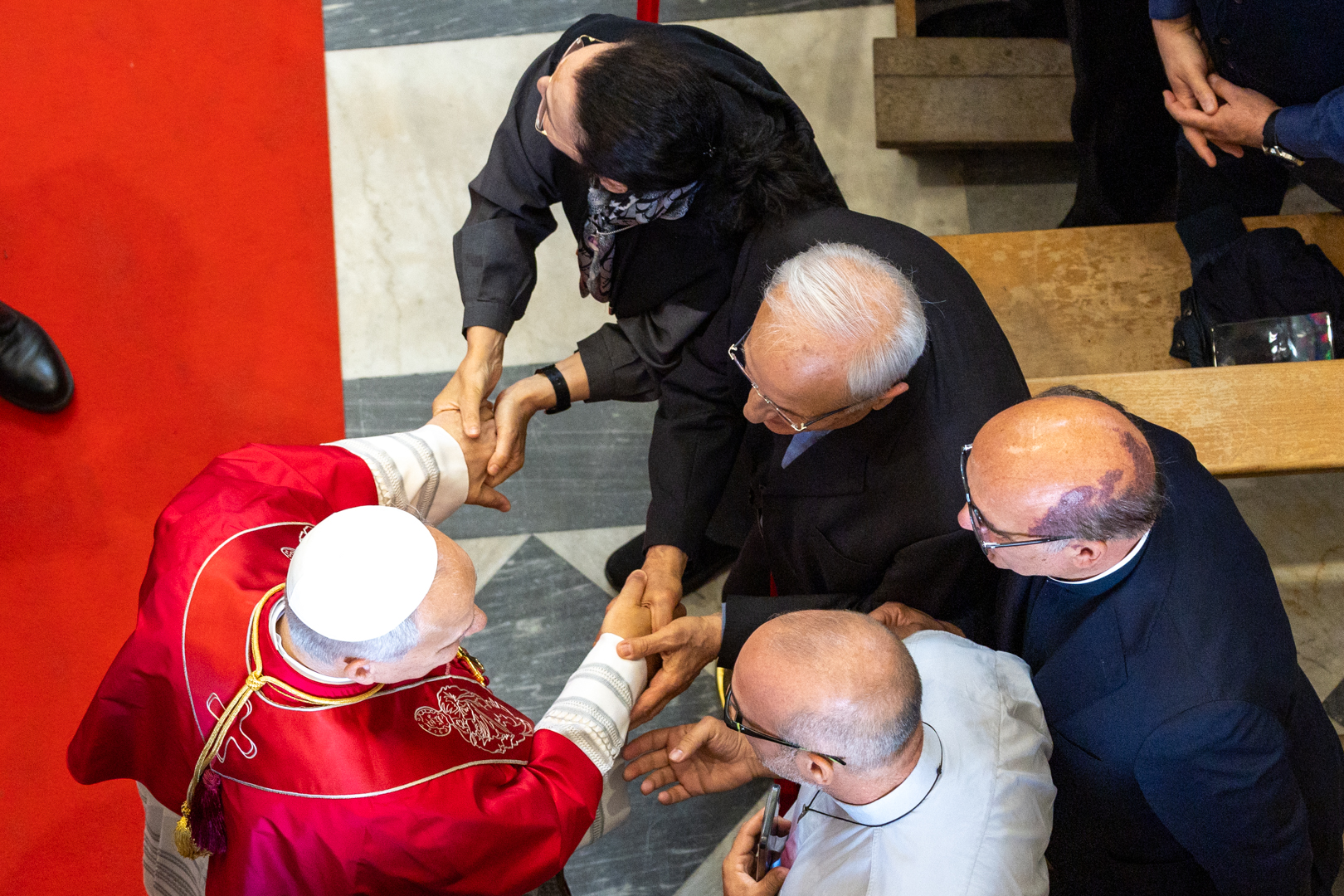 In Italy’s ‘Land of Fires,’ Pope Leo XIV laments ‘the cry of creation and the poor’ #Catholic Pope Leo XIV arrived in Italyʼs “Terra dei Fuochi,” or “Land of Fires,” for a one-day visit on May 23, the first pope in history to meet with this population amid a yearslong battle against illegal waste disposal.The pope arrived in Acerra around 8:45 a.m., landing at the Arcoleo sports field, where he was immediately welcomed by Acerra Bishop Antonio Di Donna.Numerous dignitaries were also present, including Tito d’Errico, the mayor of Acerra.Pope Leo XIVʼs visit to the region also marks the 11th anniversary of the publication of the late Pope Francis’ landmark environmental encyclical Laudato Si'.Pope Francis himself was originally scheduled to visit the area for the encyclical’s fifth anniversary, though the visit was canceled due to the COVID-19 pandemic. From the sports field, Pope Leo XIV traveled immediately by car to the Cathedral of St. Mary of the Assumption in Acerra, where he met with bishops, clergy, members of religious orders, and the families of victims of environmental pollution. Approximately 12,000 faithful were present for the occasion.
Pope Leo XIV greets the faithful at the Cathedral of Santa Maria Assunta in Acerra, Italy, May 23, 2026. The pope was visiting the so-called “Land of Fires” near Naples where illegal waste dumping has created a yearslong health crisis. | Credit: Daniel Ibáñez/EWTN News
"Today we wish to fulfill Pope Francis’ desire, recognizing the great gift that the encyclical Laudato Si’ has represented for the Church’s mission in this land," the Holy Father said."Indeed, the cry of creation and of the poor among you has been felt most dramatically due to a deadly concentration of shadowy interests and indifference toward the common good — forces that have poisoned both the natural and social environments," he said, adding: "It is a cry that calls for conversion!” Di Donna himself recounted the history of the region at the cathedral, stating that the “environmental tragedy” began in the 1980s, “when certain industrialists in the north needed to dispose of vast quantities of toxic waste.”“Over the span of roughly 30 years, hundreds of thousands of tons of toxic waste arrived from numerous industries across northern Italy, only to be dumped in a specific part of this territory,” the bishop said. The environmental crisis triggered “a collapse of the agricultural industry,” the bishop said, describing the “Terra dei Fuochi” label as “a mark of infamy for our region.” Pope Leo XIV told the assembly he had come to listen to those in the region who have lost loved ones to the environmental devastation. The pope said he also wished to “thank those who have responded to evil with good.”
Pope Leo XIV greets crowds in Acerra, Italy, May 23, 2026. The pope was visiting the so-called “Land of Fires” near Naples where illegal waste dumping has created a yearslong health crisis. | Credit: Daniel Ibáñez/EWTN News
“We suffer because of the devastation that has compromised a marvelous ecosystem — places, histories, and memories,” the pope said. “Faced with this reality, there are two possible attitudes: indifference or responsibility,” he continued. “You have chosen responsibility, and — with God’s help — you have embarked upon a path of commitment and the pursuit of justice.”“Can these lands come back to life?” the pope continued. “Be the answer yourselves: a united community, in faith and in commitment. Then life will multiply.”The pope was scheduled to return to Rome after his visit to Acerra, located a little over 130 miles southeast of Rome. The Holy Father also met with civic leaders and local residents of Acerra. This story was first published by ACI Stampa, the Italian-language sister service of EWTN News. It has been translated and adapted by EWTN News English. In Italy’s ‘Land of Fires,’ Pope Leo XIV laments ‘the cry of creation and the poor’ #Catholic Pope Leo XIV arrived in Italyʼs “Terra dei Fuochi,” or “Land of Fires,” for a one-day visit on May 23, the first pope in history to meet with this population amid a yearslong battle against illegal waste disposal.The pope arrived in Acerra around 8:45 a.m., landing at the Arcoleo sports field, where he was immediately welcomed by Acerra Bishop Antonio Di Donna.Numerous dignitaries were also present, including Tito d’Errico, the mayor of Acerra.Pope Leo XIVʼs visit to the region also marks the 11th anniversary of the publication of the late Pope Francis’ landmark environmental encyclical Laudato Si'.Pope Francis himself was originally scheduled to visit the area for the encyclical’s fifth anniversary, though the visit was canceled due to the COVID-19 pandemic. From the sports field, Pope Leo XIV traveled immediately by car to the Cathedral of St. Mary of the Assumption in Acerra, where he met with bishops, clergy, members of religious orders, and the families of victims of environmental pollution. Approximately 12,000 faithful were present for the occasion.
Pope Leo XIV greets the faithful at the Cathedral of Santa Maria Assunta in Acerra, Italy, May 23, 2026. The pope was visiting the so-called “Land of Fires” near Naples where illegal waste dumping has created a yearslong health crisis. | Credit: Daniel Ibáñez/EWTN News
"Today we wish to fulfill Pope Francis’ desire, recognizing the great gift that the encyclical Laudato Si’ has represented for the Church’s mission in this land," the Holy Father said."Indeed, the cry of creation and of the poor among you has been felt most dramatically due to a deadly concentration of shadowy interests and indifference toward the common good — forces that have poisoned both the natural and social environments," he said, adding: "It is a cry that calls for conversion!” Di Donna himself recounted the history of the region at the cathedral, stating that the “environmental tragedy” began in the 1980s, “when certain industrialists in the north needed to dispose of vast quantities of toxic waste.”“Over the span of roughly 30 years, hundreds of thousands of tons of toxic waste arrived from numerous industries across northern Italy, only to be dumped in a specific part of this territory,” the bishop said. The environmental crisis triggered “a collapse of the agricultural industry,” the bishop said, describing the “Terra dei Fuochi” label as “a mark of infamy for our region.” Pope Leo XIV told the assembly he had come to listen to those in the region who have lost loved ones to the environmental devastation. The pope said he also wished to “thank those who have responded to evil with good.”
Pope Leo XIV greets crowds in Acerra, Italy, May 23, 2026. The pope was visiting the so-called “Land of Fires” near Naples where illegal waste dumping has created a yearslong health crisis. | Credit: Daniel Ibáñez/EWTN News
“We suffer because of the devastation that has compromised a marvelous ecosystem — places, histories, and memories,” the pope said. “Faced with this reality, there are two possible attitudes: indifference or responsibility,” he continued. “You have chosen responsibility, and — with God’s help — you have embarked upon a path of commitment and the pursuit of justice.”“Can these lands come back to life?” the pope continued. “Be the answer yourselves: a united community, in faith and in commitment. Then life will multiply.”The pope was scheduled to return to Rome after his visit to Acerra, located a little over 130 miles southeast of Rome. The Holy Father also met with civic leaders and local residents of Acerra. This story was first published by ACI Stampa, the Italian-language sister service of EWTN News. It has been translated and adapted by EWTN News English.