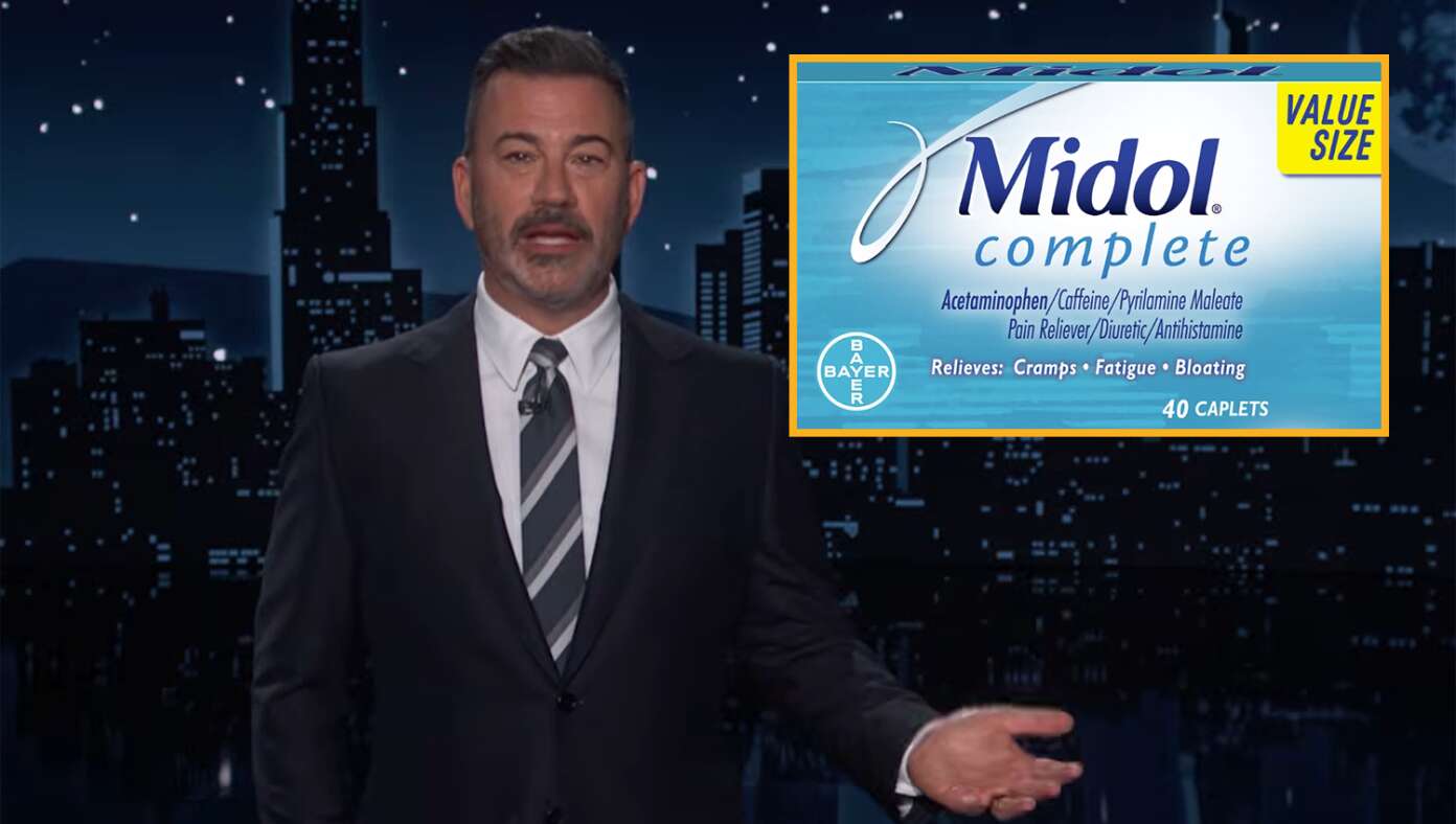 Jimmy Kimmel Signs Endorsement Deal With Midol #BabylonBee – U.S. — Late-night host Jimmy Kimmel has officially signed an endorsement deal with Midol.