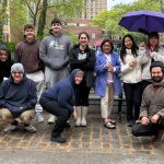 Local volunteers help feed the hungry in Manhattan #Catholic – A group of volunteers woke up early on a rainy Saturday morning, April 25, and while it was still dark headed out to New York City to feed the hungry. A long running tradition of the youth/young adult ministries at St. John Vianney Parish in the Stockholm neighborhood of Hardyston, N.J. and St. Thomas the Apostle Parish in the Oak Ridge neighborhood of Jefferson Township, N.J., the group collaborates with the volunteer organization Midnight Run to participate in their Breakfast Run program in lower Manhattan. Midnight Run coordinates more than a thousand relief missions every year in which volunteers from churches, synagogues, schools and other civic groups distribute food, clothing, blankets and personal care items to the homeless poor.
Local volunteer participants included an eighth-grader, high school sophomores, young adult alumni of the parishes’ shared youth ministry program, parents, and other parishioners. Additional volunteers gathered at St. John Vianney’s Madonna Hall at 6 a.m. to assist in preparing breakfast, which included French toast sticks, sausage, tater tots, and scrambled eggs. In addition to a hot breakfast, the group kept warm on the drive into the city with coolers and hot bricks. Volunteers made to-go options like peanut butter and jelly sandwiches, sliced oranges, and hygiene kits.
The group gathered for prayer in Madonna Hall before their caravan of cars left Stockholm for their destination, 28th street. They served more than 75 meals and handed out basics like socks, tees, and underwear in addition to breakfast.

Click here to subscribe to our weekly newsletter.

&nbsp;
