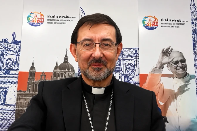 Madrid archbishop says Catholics feel ‘incredible expectation’ at pope’s upcoming trip to Spain #Catholic Madrid Archbishop Cardinal José Cobo Cano said that the imminent visit of Pope Leo XIV to Spain has generated “incredible expectations” and that the main challenge will not only be organizational, but pastoral.“The challenge is that it is not an event. We are used to concerts, which are prepared, closed and thatʼs it," he said in an interview with EWTN News about the preparations for the trip of Pope Leo XIV, who will visit Madrid, Barcelona and the Canary Islands from June 6 to 12. He expressed hope that the visit will be “a moment of experience and … a moment also that will be slow, that it helps us to look up and take a step forward.”Preparations in record timeCardinal Cobo explained that the visit has been organized in “record time,” with just three months of work, and with a much greater social and ecclesial response than expected.“We have had three scarce months to prepare a trip, during which we have also found that there is a great desire and an incredible expectation. I think we thought it was going to be something [for which] we had to motivate [Catholics] a lot, but nothing was needed,” he said.As he highlighted, the popeʼs program in Madrid has been designed as a “pastoral triptych” with three major components: the celebration of the Eucharist on the feast of Corpus Christi, the great meeting with the Church of Madrid at the Santiago Bernabéu stadium, and a space for dialogue with leaders of culture, economy and sport.“The celebration of the Eucharist, [especially on] Corpus Christi — which is a very important holiday for us — and celebrating it with the successor of Peter, is a gift for the whole Church of Madrid and for the whole Church of Spain, because they will come from all places. This is the most celebratory central moment,” said the cardinal.The pope and “politics with capital letters”In Coboʼs opinion, one of the most delicate moments will be the appearance of the Holy Father in the Cortes, or the Spanish parliament, before a joint session of both the Congress of Deputies and the Senate.Cobo warned that he is concerned that a message about “politics with capital letters” may be reduced to a partisan reading.“In a society where we are used to talking about political parties, that moment is important,” he said. “Of course the intention is that the pope will come, that he will support politicians, that he will support politics and that he will thus be able to reinforce democracy from the experience and tradition of the Church,” he said.Asked if the recent accusation of alleged corruption of the former Spanish Prime Minister José Luis Rodríguez Zapatero could have any impact on the visit, Cobo indicated it was unlikely. “We are used to working with many events in political life. Thatʼs already part of life and the headlines are moving,” he said. “I think the good thing about a papal visit is that … it can help us look up and see that despite the political situation that is painful … there is a higher level.”“There is another level, a level that speaks to us of hope, it is a level that speaks to us of responsibility, that speaks to us of ethics,” he said. “I believe that we are not going to contradict one thing with another, but we are going to get used to being also in another space, which is that of non-confrontation and welcoming wounds and difficulties and putting them in front of the space of meaning that life gives and that faith tells us.”The hope of the young, and not so youngThe cardinal also noted that for young people the visit could represent a response to a climate of “disorientation”, “uprooting” and “hopelessness.” He maintained that many are looking for “anchors” and answers about the meaning of life, something that, in his opinion, explains the renewed interest in the figure of the pope among new generations.“I think it is a response to a longing that young people have … and not only young people, I think it is from a very broad generation, I believe that there is an experience of a certain discomfort, a disorientation … a certain de-rooting. People need anchors that they donʼt have.”A meeting between Pope Leo XIV and Bad Bunny?Regarding the coincidence of the popeʼs presence in Madrid occurring at the same time as the rapper Bad Bunnyʼs concerts, Cobo did not close the door to a possible meeting, although he left it in the hands of both parties. “The pope is never closed to talking to anyone who wants to enter into dialogue with him,” he said.“If at some point that can happen, we wouldnʼt rule it out of course, but that depends on the two of them. What is certain is that indeed Madrid is very big and can have different events on the same day,” he said.