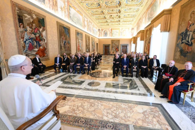 Pope Leo XIV thanks Catholic Extension Society for its assistance to migrants and the poor – #Catholic – In an address to its board of governors, Pope Leo XIV thanked the Catholic Extension Society on May 18 for the assistance it provides to the poor.The pontiff praised the organization’s founder, Father Francis Clement Kelley, who more than 120 years ago “sought to reach out to remote faith communities across the United States in order to bring to them the very life of Christ through the sacraments and the support of a larger Catholic community.”“This missionary enthusiasm is still needed today, and so I would like to thank you for your continued efforts to minister to the needs of the poorer Catholic communities both in the United States and abroad,” the pope noted.“In a particular way, I would like to commend your work in Cuba and in Puerto Rico. The support you provide to these communities is a beautiful expression of the universality of the Church and a living reminder that ‘love for our neighbor is tangible proof of the authenticity of our love for God,’" the pope emphasized, citing his apostolic exhortation Dilexi Te.He praised the pastoral care the society offers to the most disadvantaged “as well as to the numerous immigrant families in the United States.”“It is imperative that our brothers and sisters experience the warmth of a community which is marked by the presence of Christ,” he emphasized.The Catholic Extension Society raises funds to support and strengthen under-resourced mission dioceses throughout the United States. Founded in 1905, it is headquartered in Chicago.The pope, a native of the Chicago area, took this opportunity to make a joke: “When someone from Dolton, Illinois, comes, we have to open all the doors! There aren’t many of us around anymore," he quipped.As they continue their mission, he added, Catholic Extension Societyʼs dedication to not “only alleviate the temporal needs of those less fortunate” but also to “invest in building up vibrant Catholic communities is particularly necessary today.”“Faith-filled communities provide an opportunity for individuals to experience the joy of new life in Christ lived out in a daily, ordinary fashion,” the Holy Father pointed out.This story was first published by ACI Prensa, the Spanish-language sister service of EWTN News. It has been translated and adapted by EWTN News English.