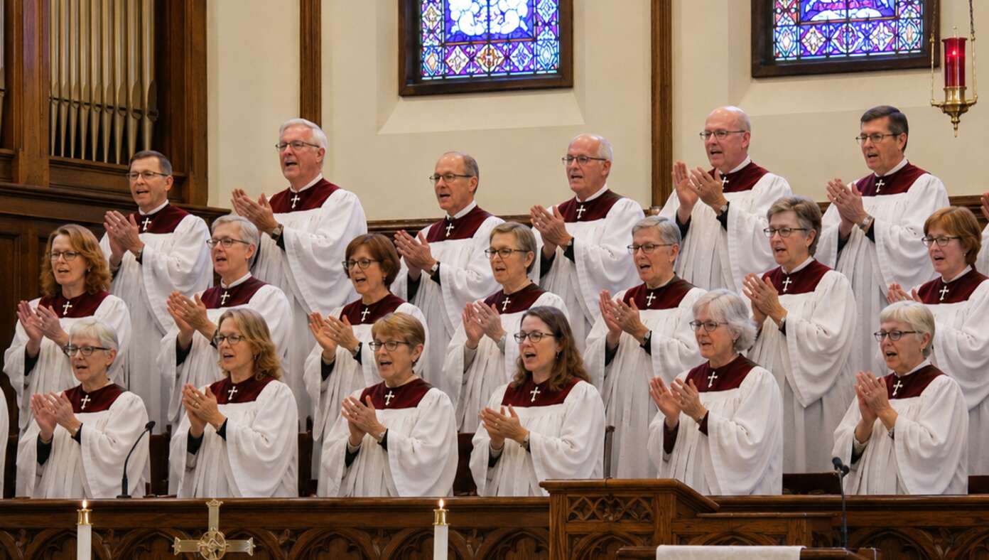 Total Chaos As White Church Choir Tries To Sing African Spiritual #BabylonBee – FRISCO, TX – Chaos descended on Christ Methodist of Frisco as the all-white choir attempted to sing an African spiritual.