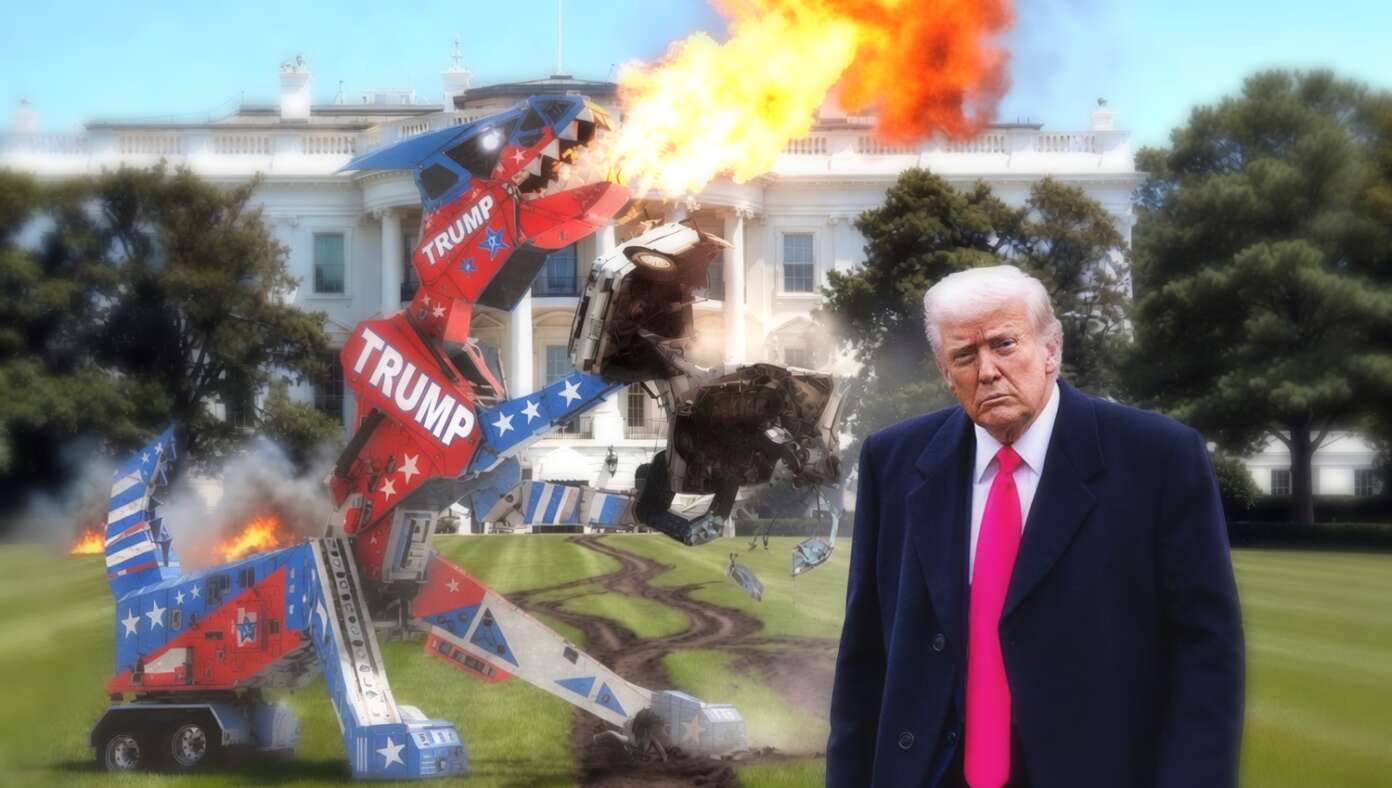 Trump Scraps Plans For Presidential Library In Favor Of Constructing A Presidential Truckasaurus #BabylonBee – WASHINGTON, D.C. — It’s the custom of every president to build a presidential library, but President Donald Trump has announced he is going to buck that convention.