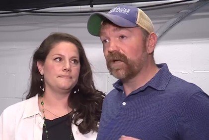 Graham ” Nazi Tattoo” Platner Drags Out Unhappy Wife as He Finally Breaks His Silence on Massive Sexting Scandal Embroiling His Campaign (VIDEO) – 
Far-left Maine Senate candidate Graham Platner has finally broken his silence about the latest scandal threatening his campaign, and he is using his wife as a shield.
The post Graham ” Nazi Tattoo” Platner Drags Out Unhappy Wife as He Finally Breaks His Silence on Massive Sexting Scandal Embroiling His Campaign (VIDEO) appeared first on The Gateway Pundit.