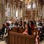 Mass concludes powerful local National Eucharistic Pilgrimage stops #Catholic - Bishop Kevin J. Sweeney celebrated a closing Mass for the National Eucharistic Pilgrimage visit to the Paterson Diocese, N.J., at the Cathedral of St. John the Baptist in Paterson, N.J., on the evening of June 15. This week, the Paterson Diocese hosted a historic first: stops on the 2026 National Eucharistic Pilgrimage on June 14 and 15 in Passaic and Paterson, N.J. Before the Mass, a Eucharistic procession took place in Paterson, starting at Catholic Charities Father English Food Pantry and ending at Cathedral of St. John the Baptist, the mother church of the diocese. In his homily, Franciscan Father Casey Cole, one of three priests with strong social media presences who is participating in the national pilgrimage, said that God invites us to participate in his salvific will — his desire for the salvation of all humanity — and that God can make the impossible possible.










BEACON PHOTOS | MATTHEW GIGLI
 [See image gallery at beaconnj.org] 

Click here to subscribe to our weekly newsletter.