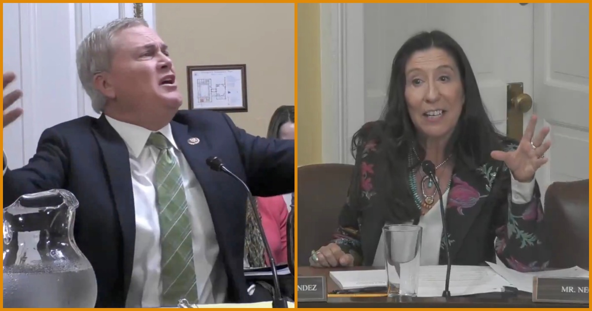 MIC DROP: Rep. James Comer Torches Democrat Teresa Leger Fernández for Deflecting on Fraud — “And You Talk About the Pardons… The Last President Who We Investigated Pardoned His Whole Family” – 
House Oversight Committee Chairman James Comer delivered a devastating rebuke to Democrat Rep.
The post MIC DROP: Rep. James Comer Torches Democrat Teresa Leger Fernández for Deflecting on Fraud — “And You Talk About the Pardons… The Last President Who We Investigated Pardoned His Whole Family” appeared first on The Gateway Pundit.